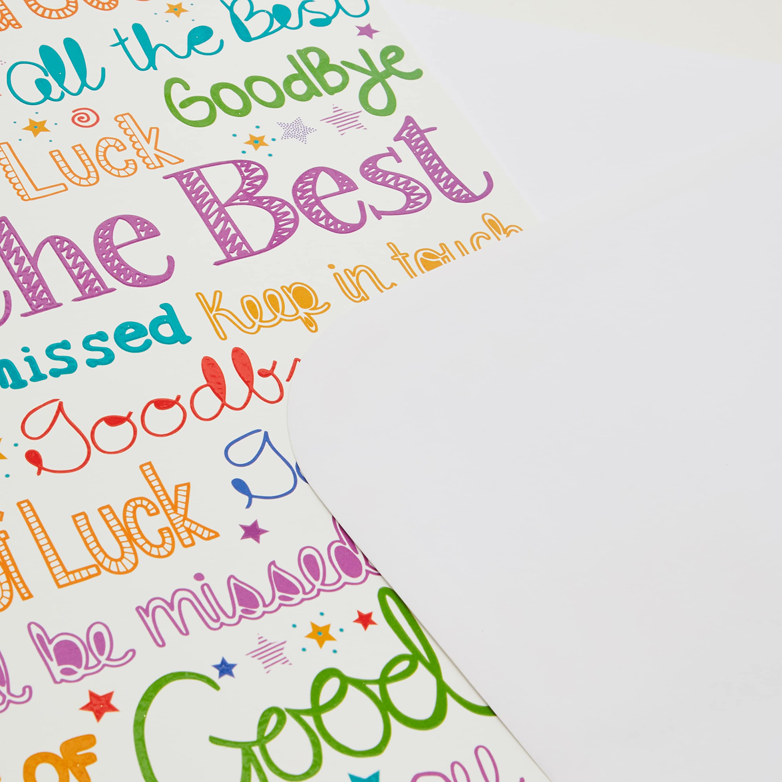 Piccadilly Greetings Goodbye and Good luck Farewell Card | 12 x 9 Inches | Unisex-Kids 3