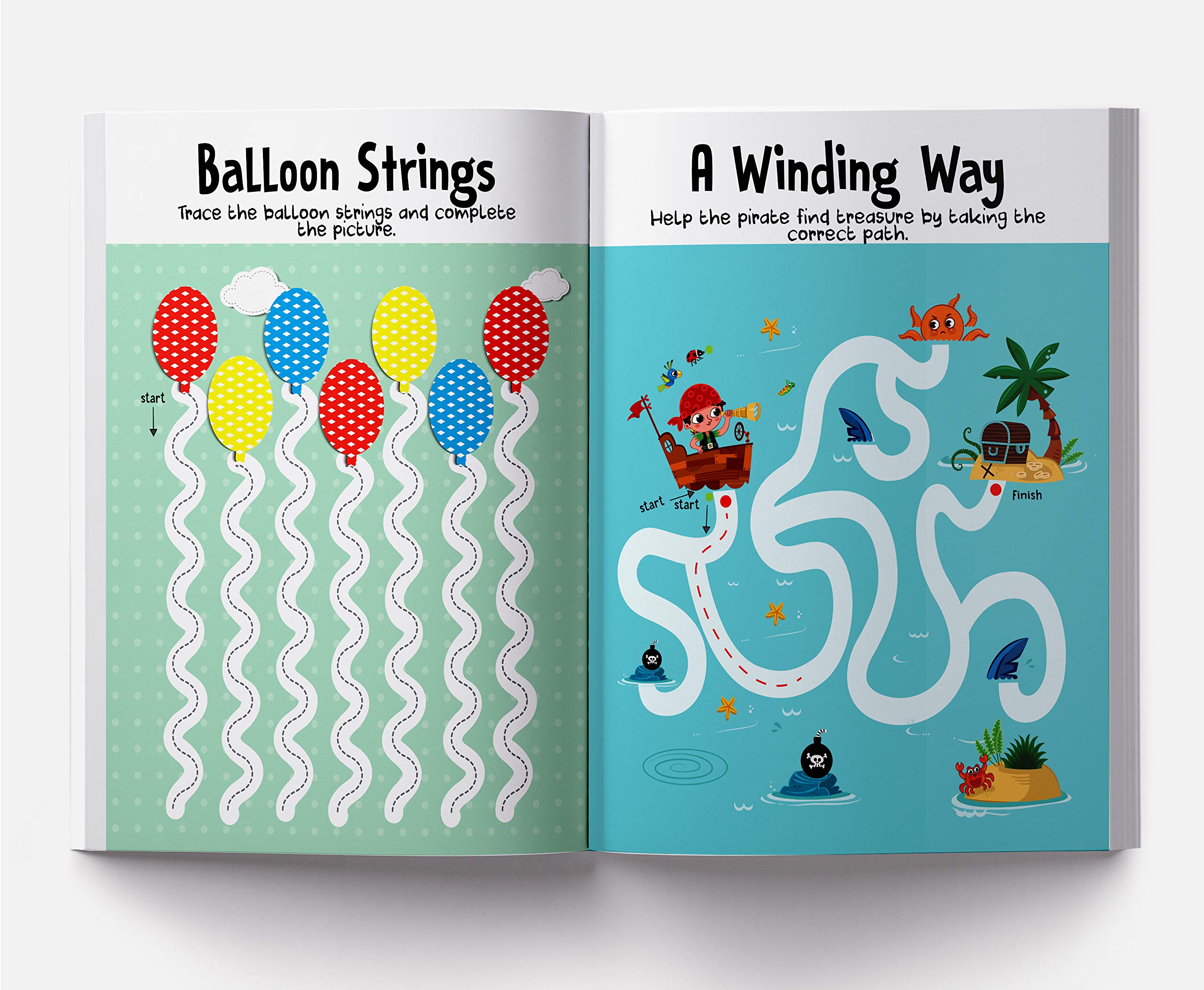 Wonder House My First Book OF Patterns Pencil Control Activity Book | Ages 3-5 | Paperback 9