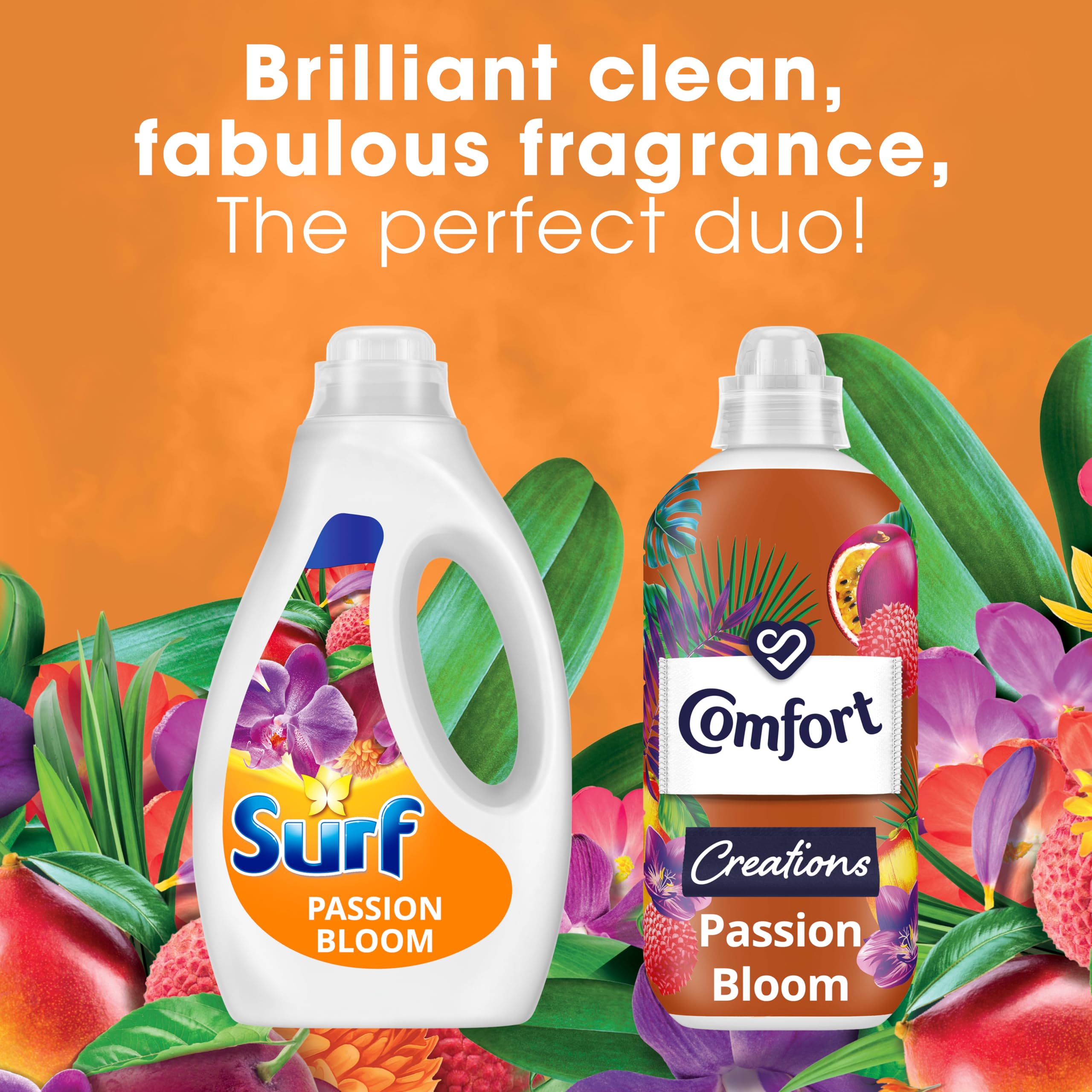 Surf Passion Bloom Laundry Washing Liquid Detergent - 945 ml | Stain Remover | 12 Hour Fragrance 5