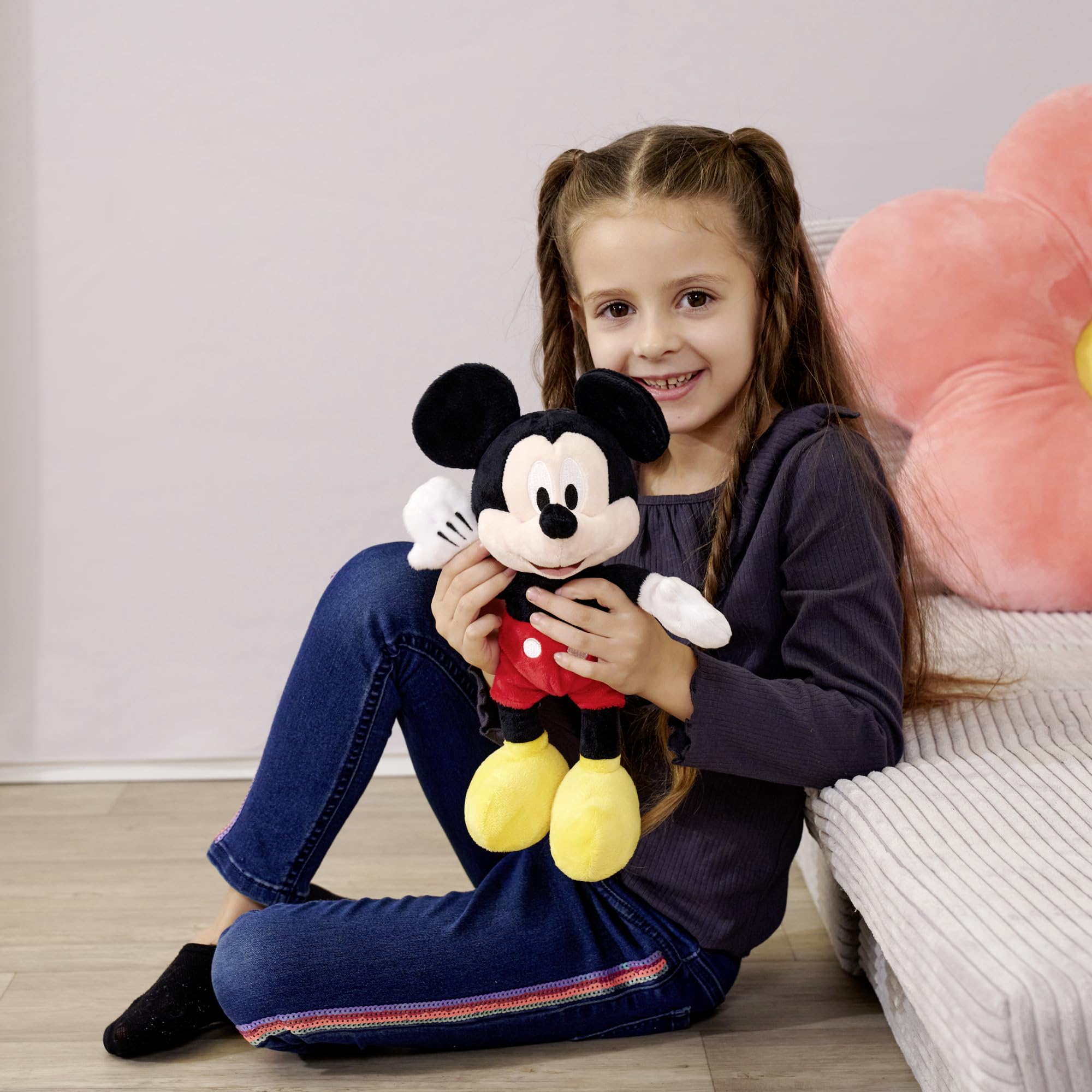 Simba Mickey Mouse 25 cm Plush Toy - Soft Cuddly Fabric | Unisex Children 5