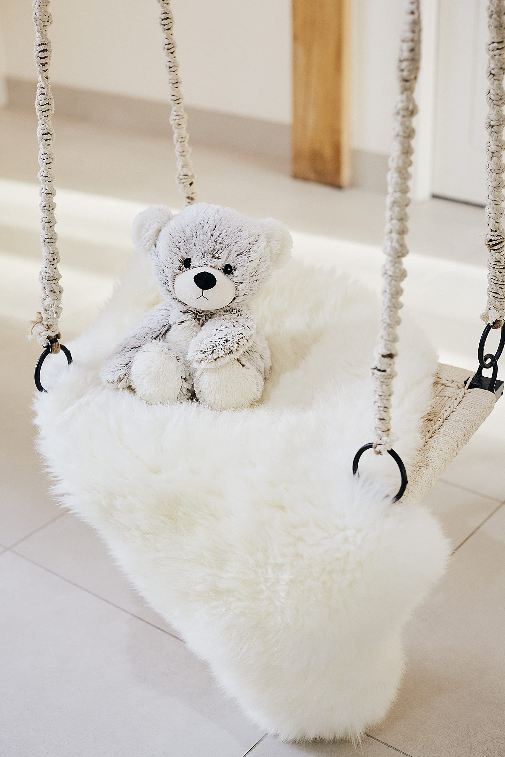 Warmies – Marshmallow-Bär, mikrowellengeeignet, mit Lavendelduft, Heizspielzeug, 33 cm 15
