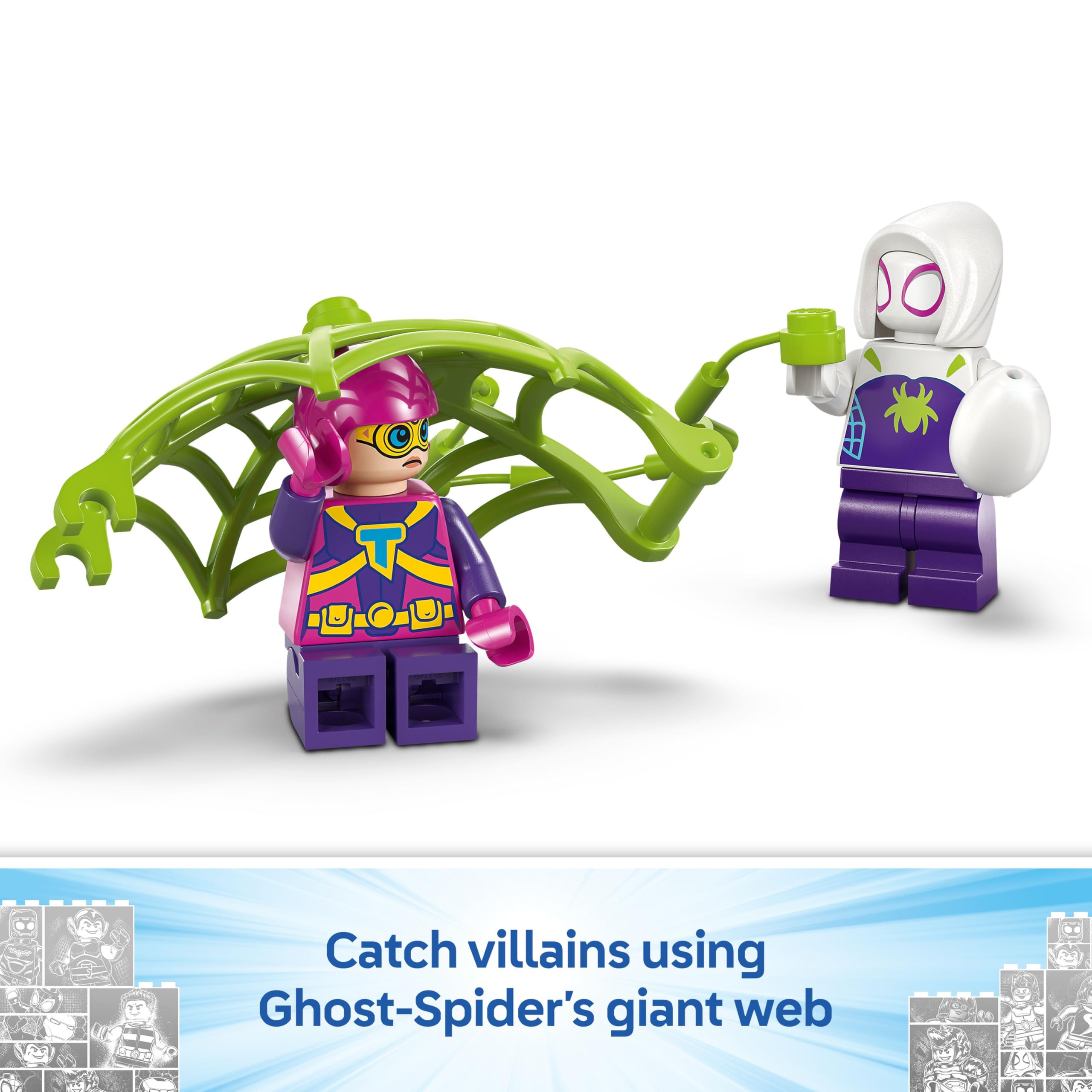 LEGO Marvel Spidey and Gobby’s Raptor Battle at Tree House HQ Building Set | Ages 4+ 5