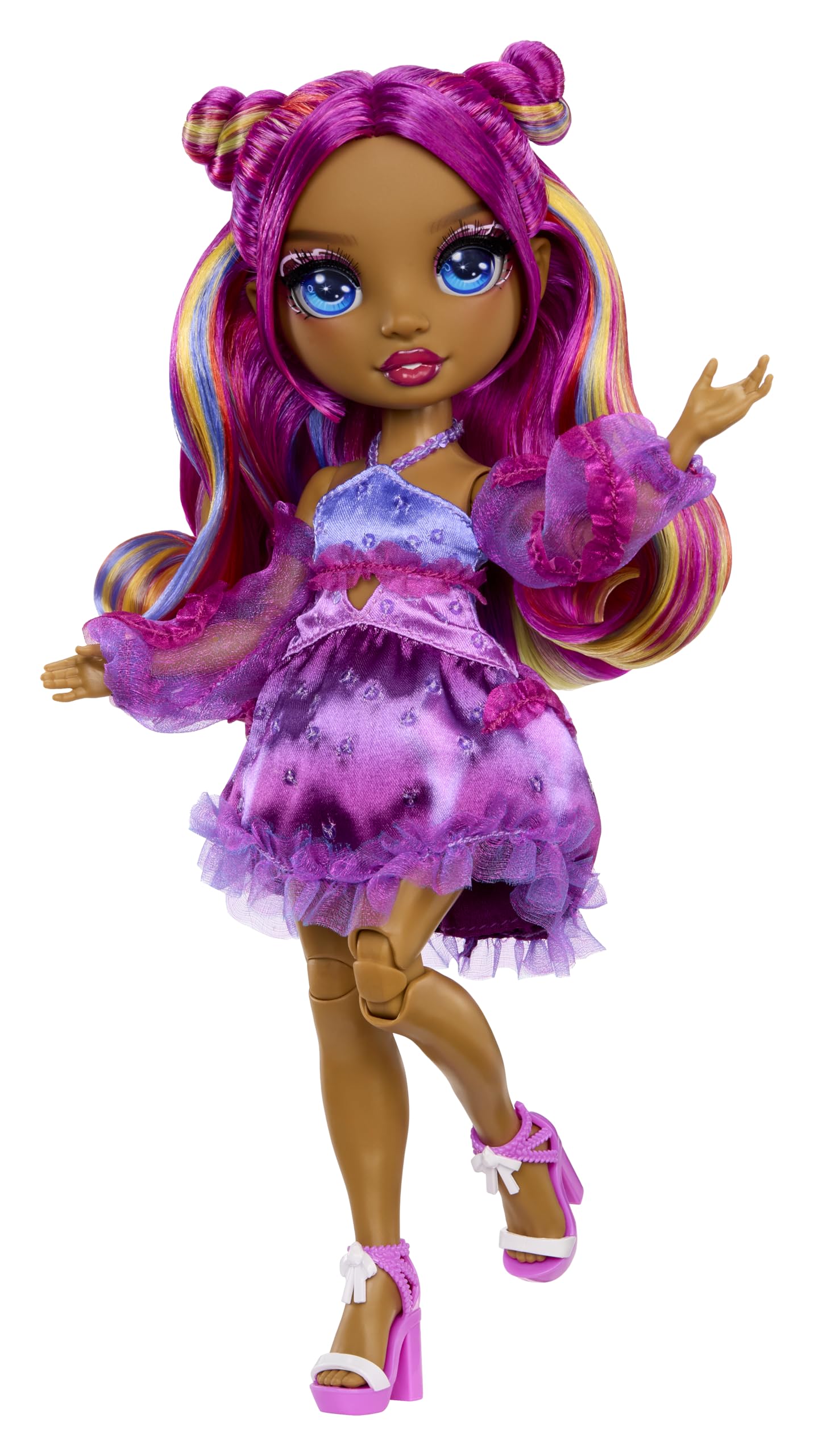 Rainbow High Be Dazzling Noemie Violette Doll - 28cm Purple Fashion Doll with Customization Tools 8
