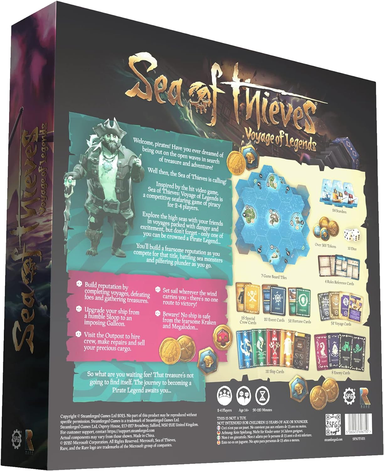 Steamforged Sea of Thieves: Voyage of Legends Board Game (SFSOT-001) 11