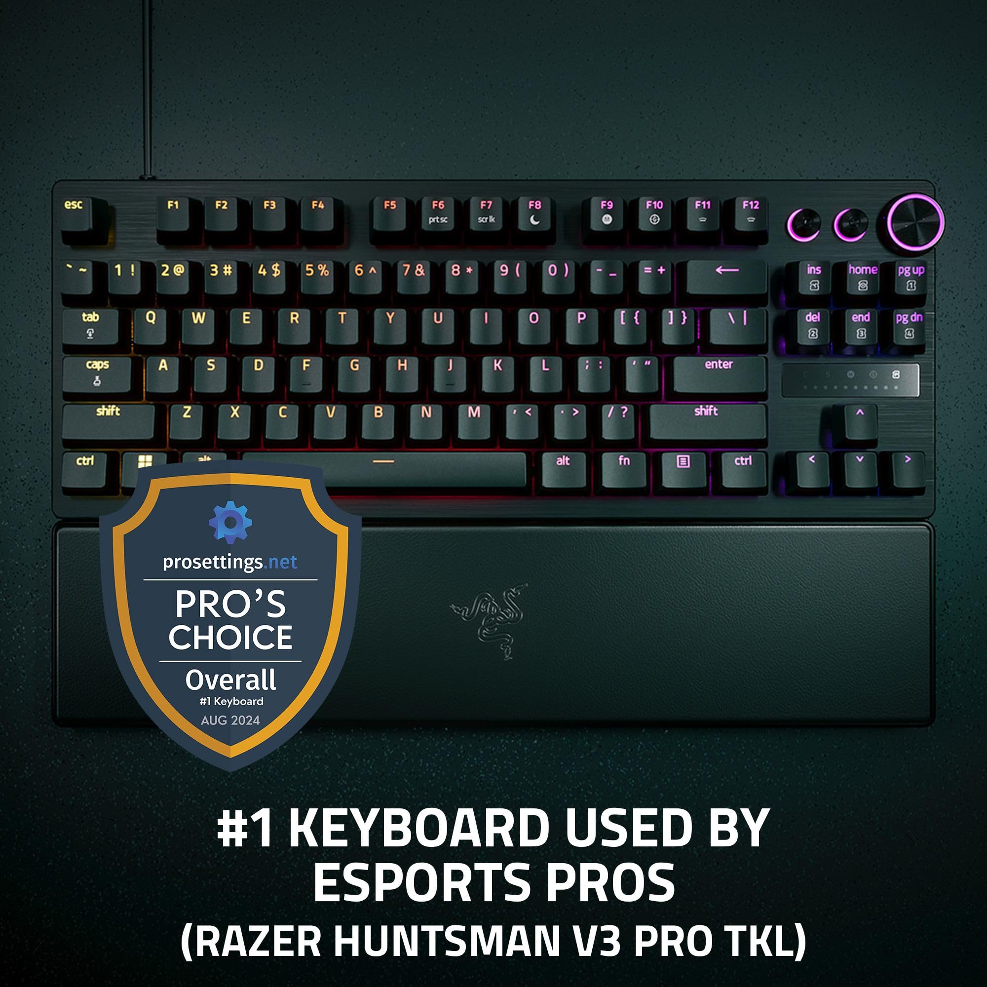Razer Huntsman V3 Pro TKL Gaming Keyboard - Analog Optical Switches | Rapid Trigger | UK Layout 3