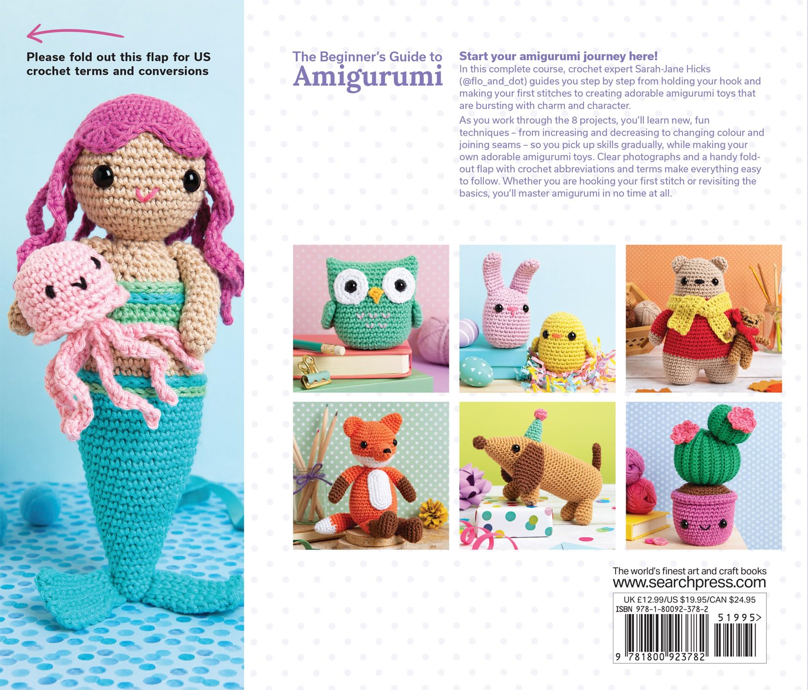 Search Press The Beginner's Guide to Amigurumi - Easy Techniques & 8 Projects | Paperback | English