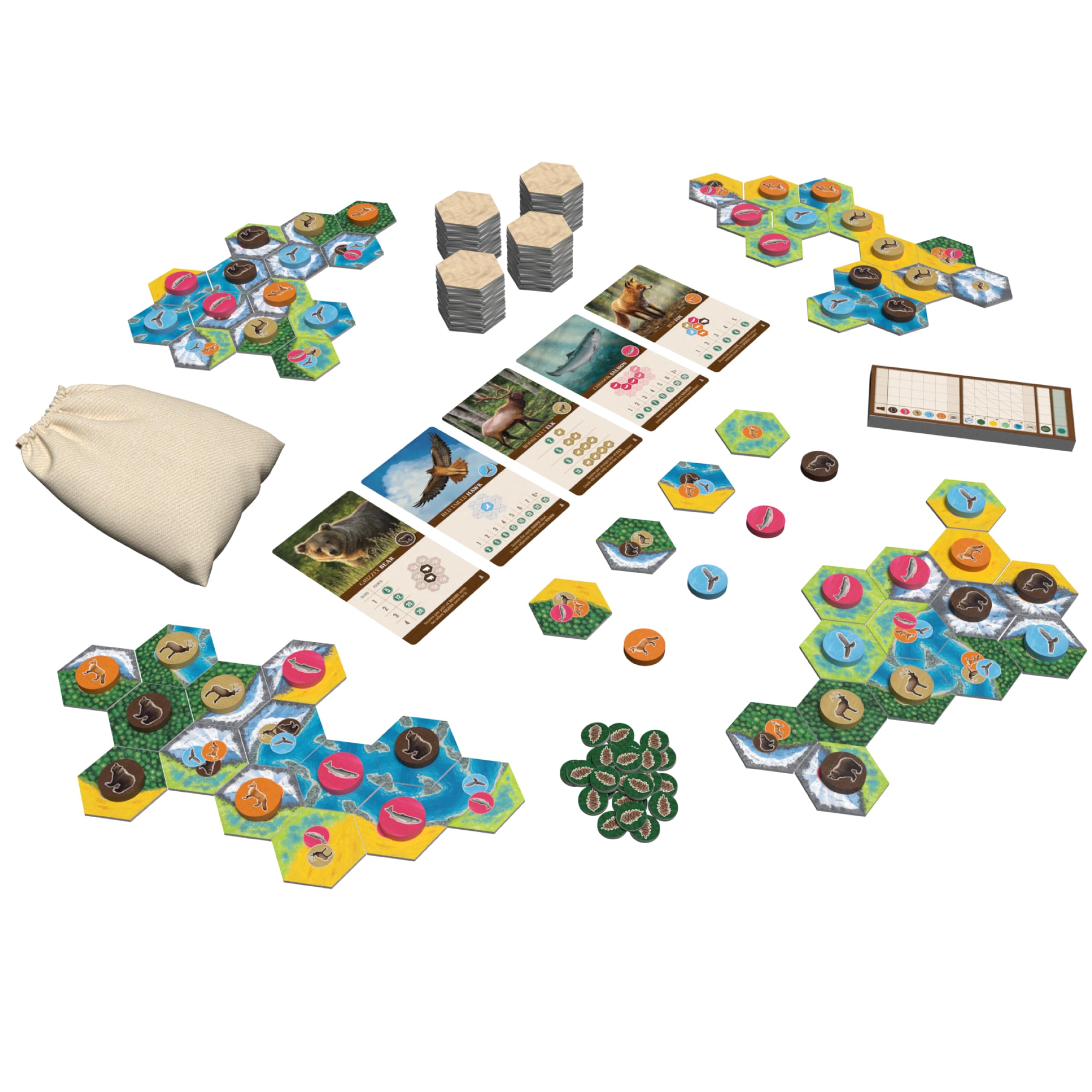 Alderac Entertainment Group Cascadia Brettspiel (AEG7098) 10