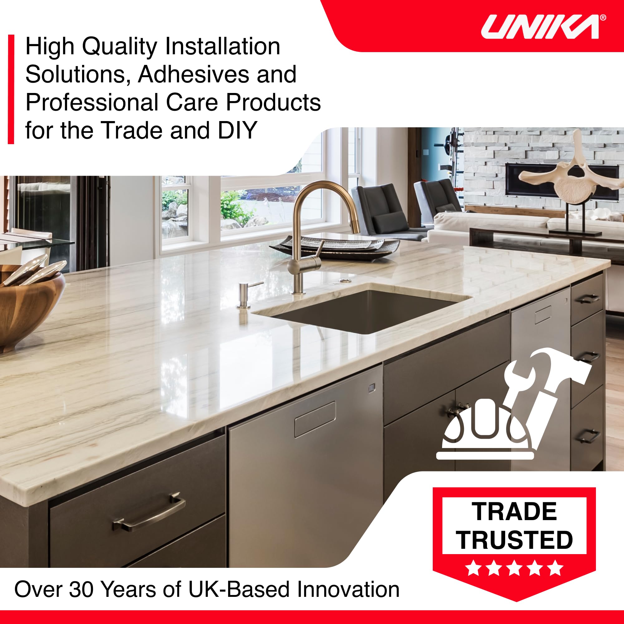 Unika Laminate & Antibacterial Surface Cleaner Spray - 500ml | Non-Abrasive | Biodegradable 4