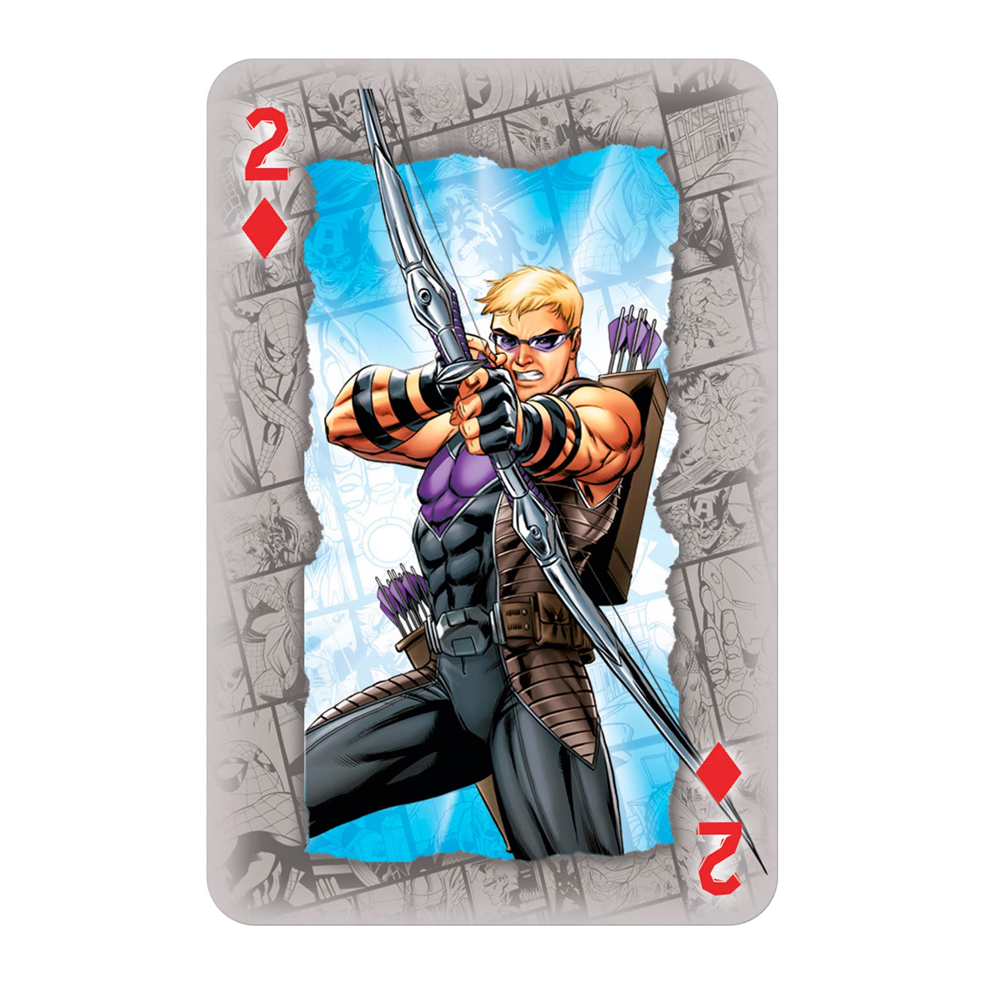 Waddingtons Number 1 Marvel Universe Playing Cards Deck | Plastic Material | Unisex Adult 6