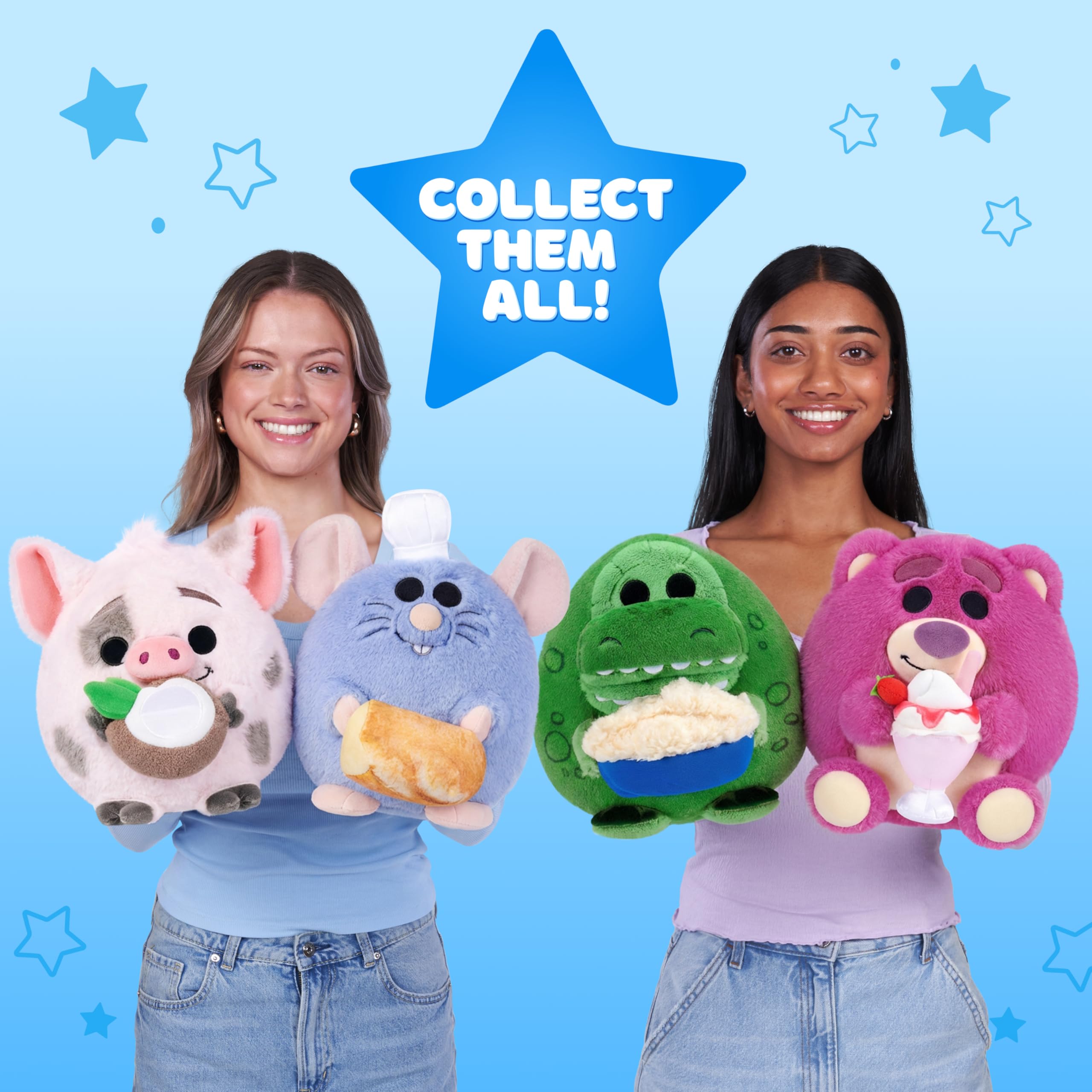 Snackles Disney 8-Inch Plush Toy - Alien & Pizza Snack Accessory | Ultra-Soft Polyester 4