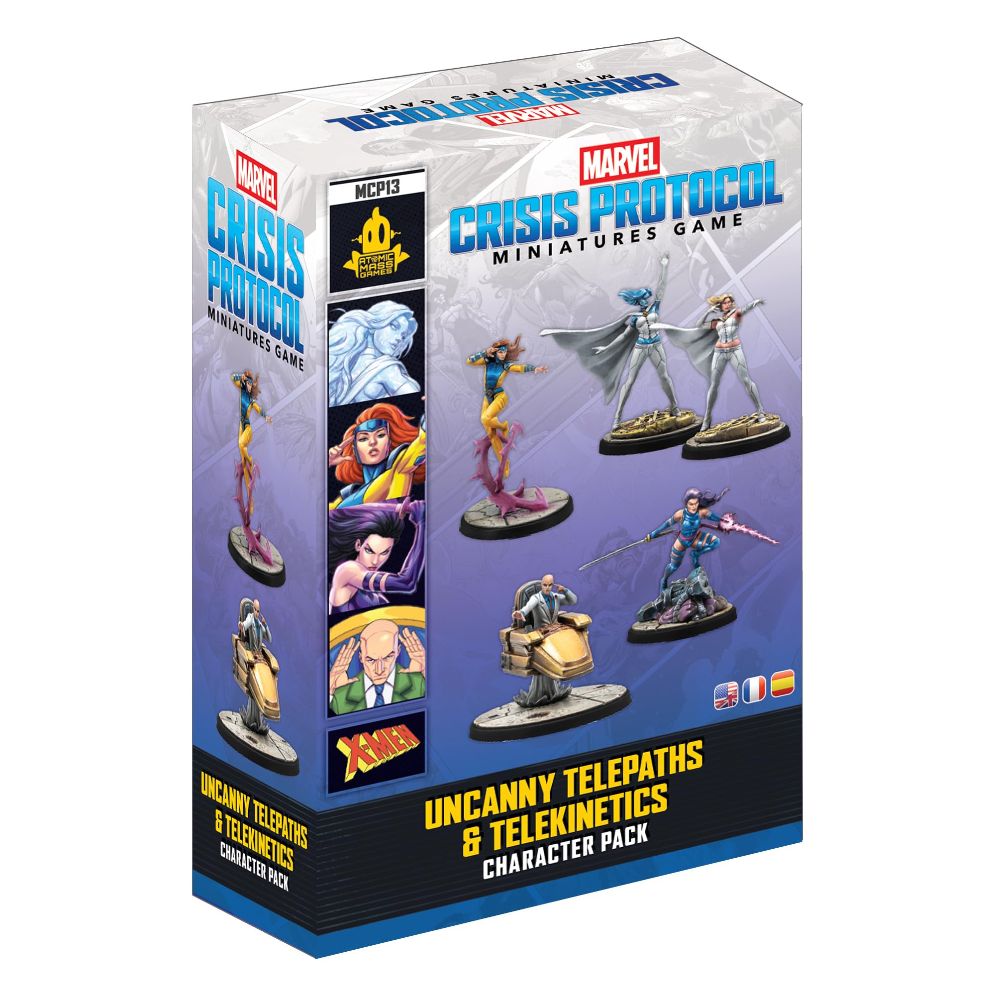 Asmodee Marvel: Crisis Protocol Uncanny Telepaths & Telekinetics Pack | 5 Miniatures | Ages 14+ 1