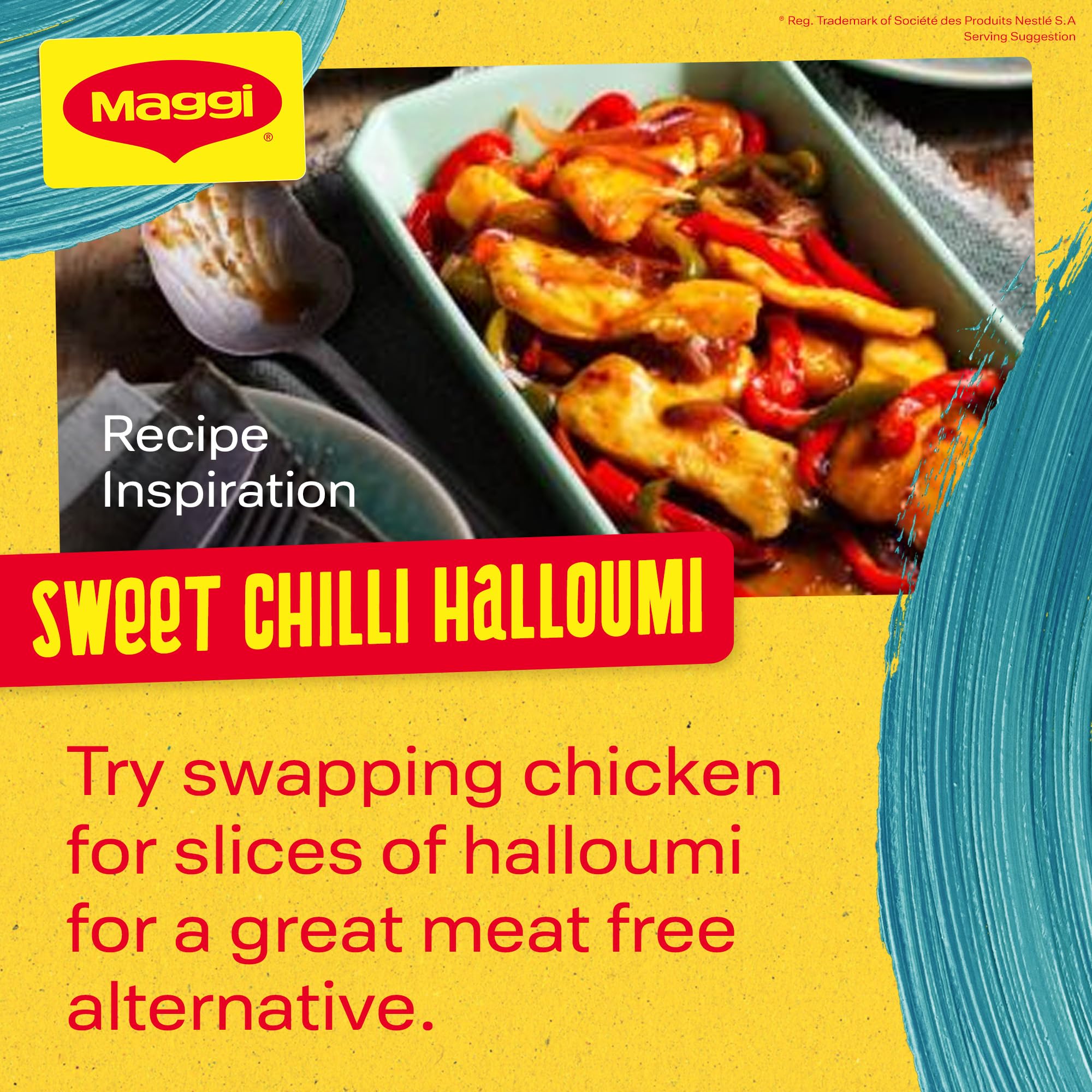 MAGGI So Juicy Sweet Chilli Recipe Mix Powdered Poultry Seasoning - Warm 'n' Tangy, 44g 6
