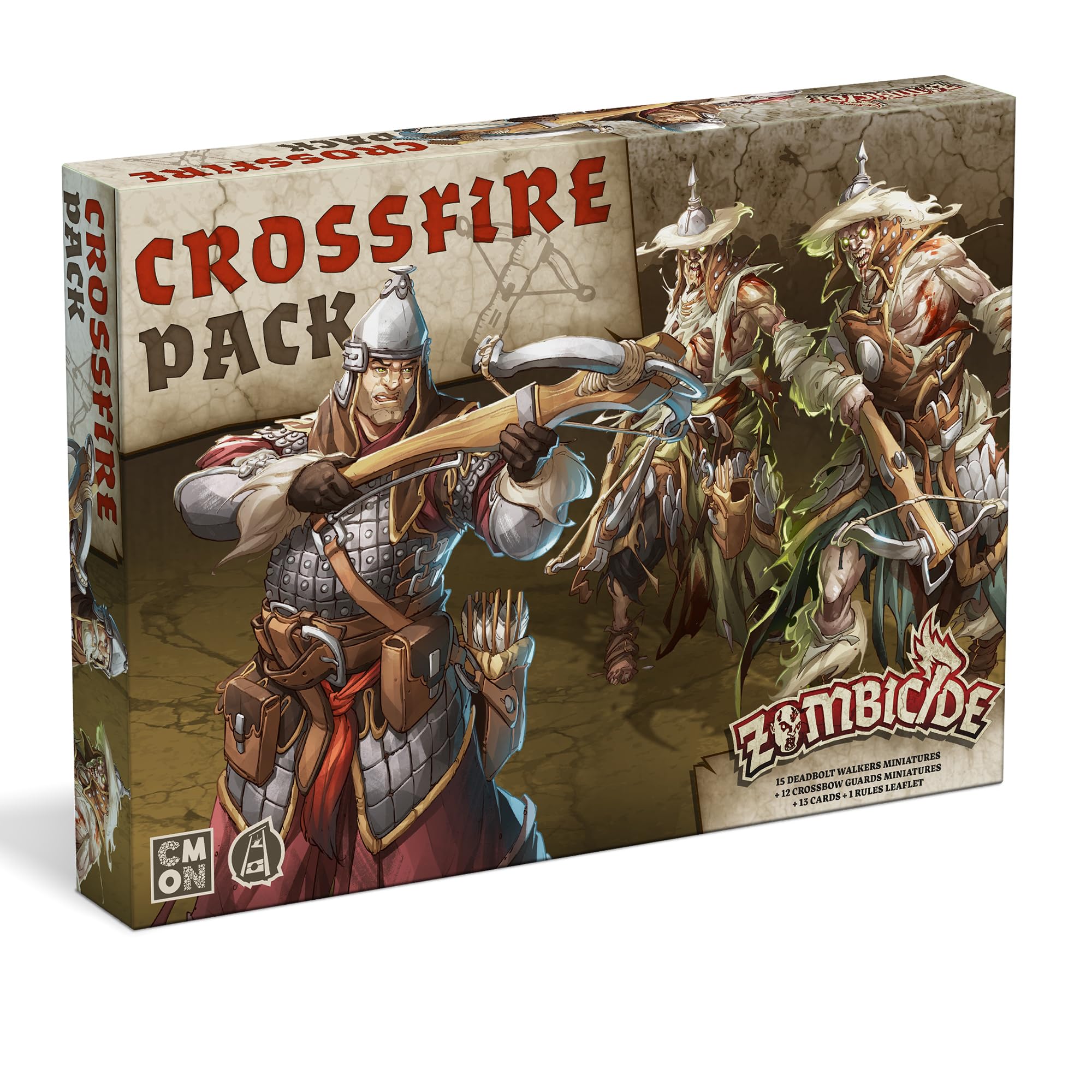 CMON Zombicide: White Death Expansion - Crossfire Pack | Board Game Expansion
