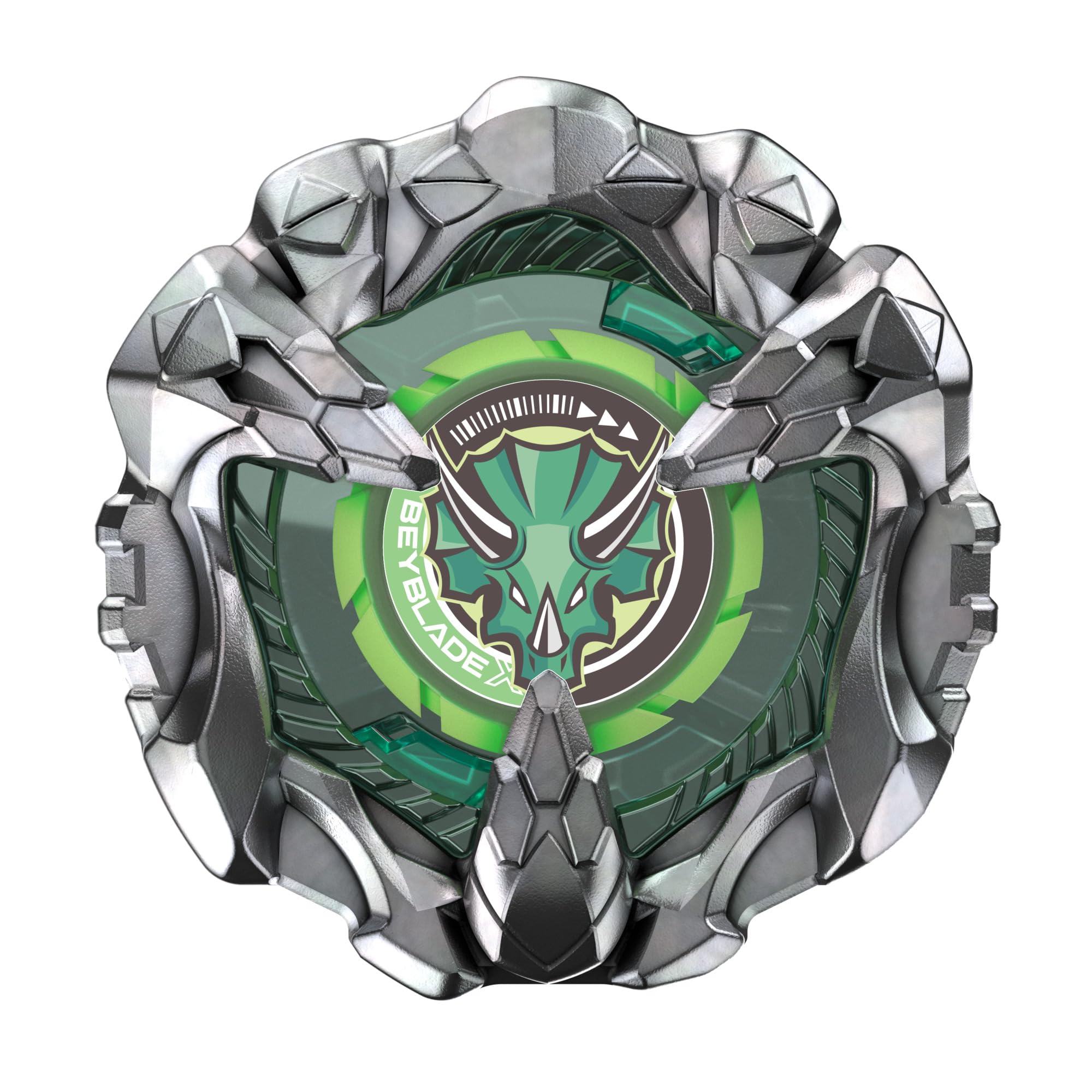 Hasbro Beyblade X Ridge Triceratops 9-80GN Booster Pack Set | Defense Type Top | Ages 8+
