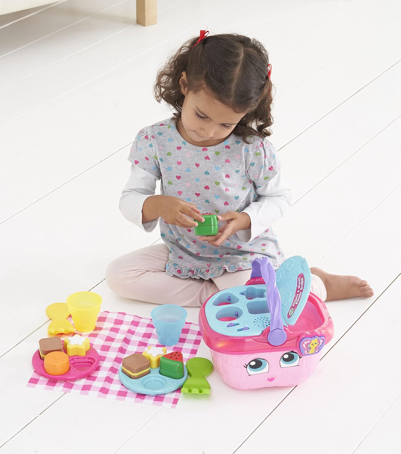 LeapFrog Formen &amp; Teilen Picknickkorb – Interaktives Lernspielzeug für Kinder im Alter von 6–36 Monaten 18