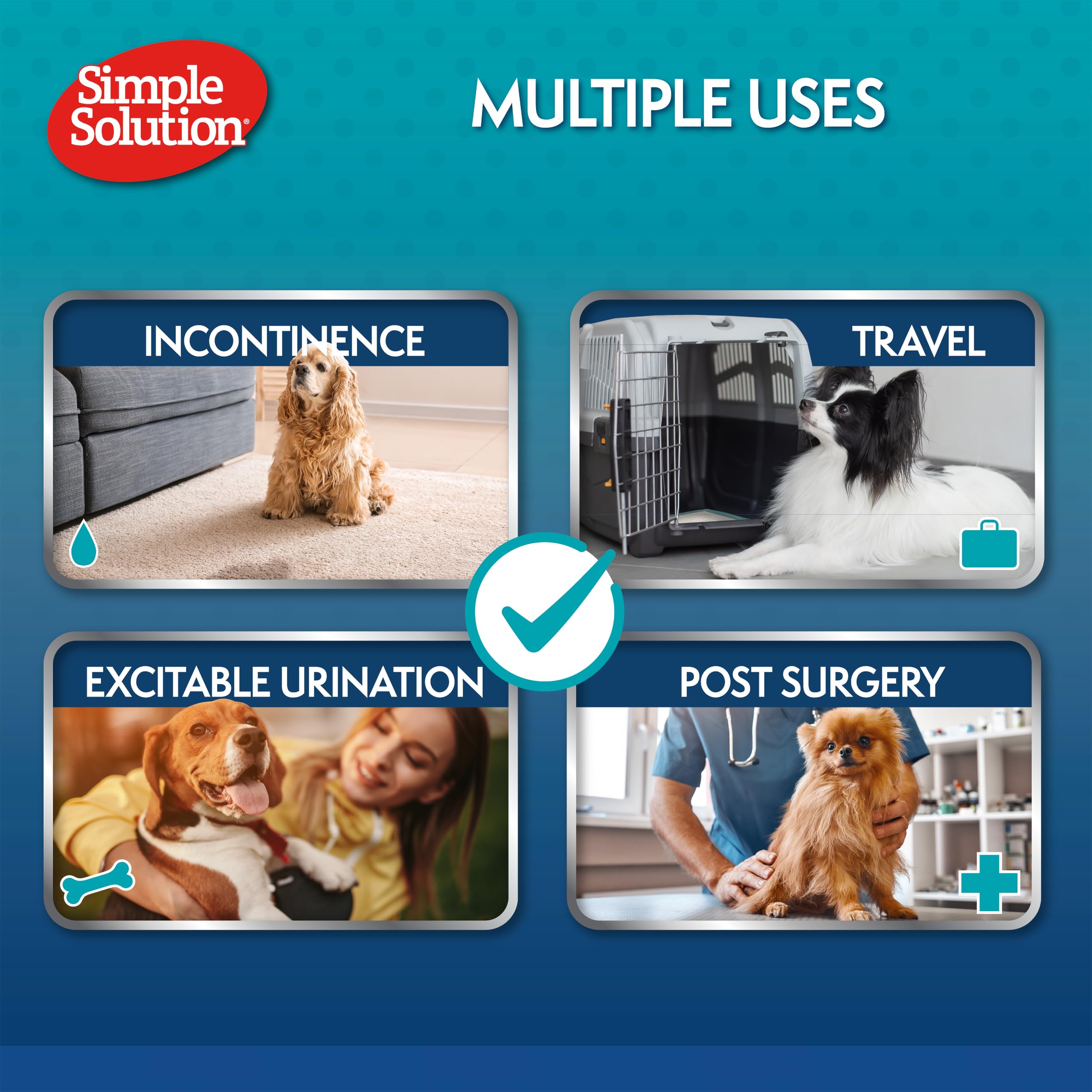 Simple Solution Disposable Dog Diapers for Female Dogs | Small (5-11kg) | 12 Pack 8