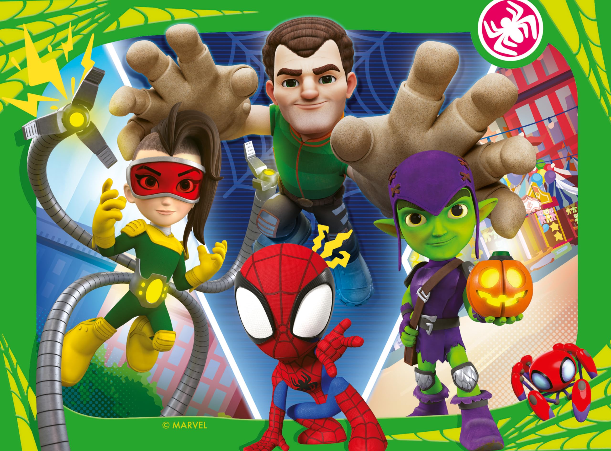 Ravensburger Marvel Spidey & His Amazing Friends 72-Piece Puzzle for Kids 3+ 4