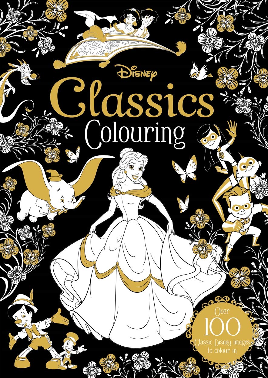 Autumn Disney Classics Colouring Book | Paperback | 128 Pages