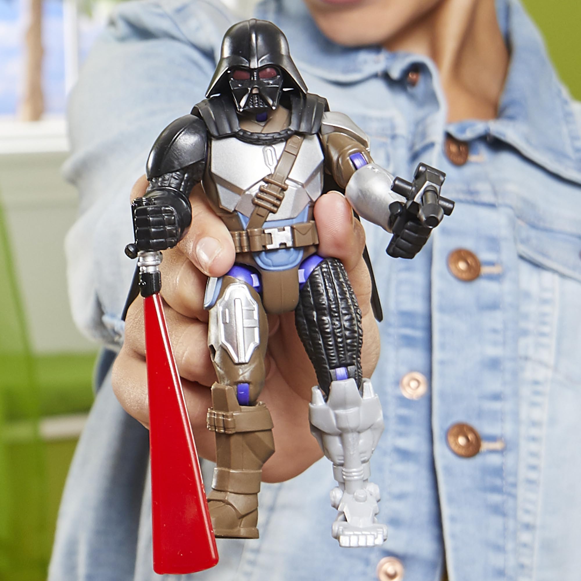 Star Wars MixMashers Darth Vader Customizable Mix-And-Match Action Figure - Ages 4+ 6
