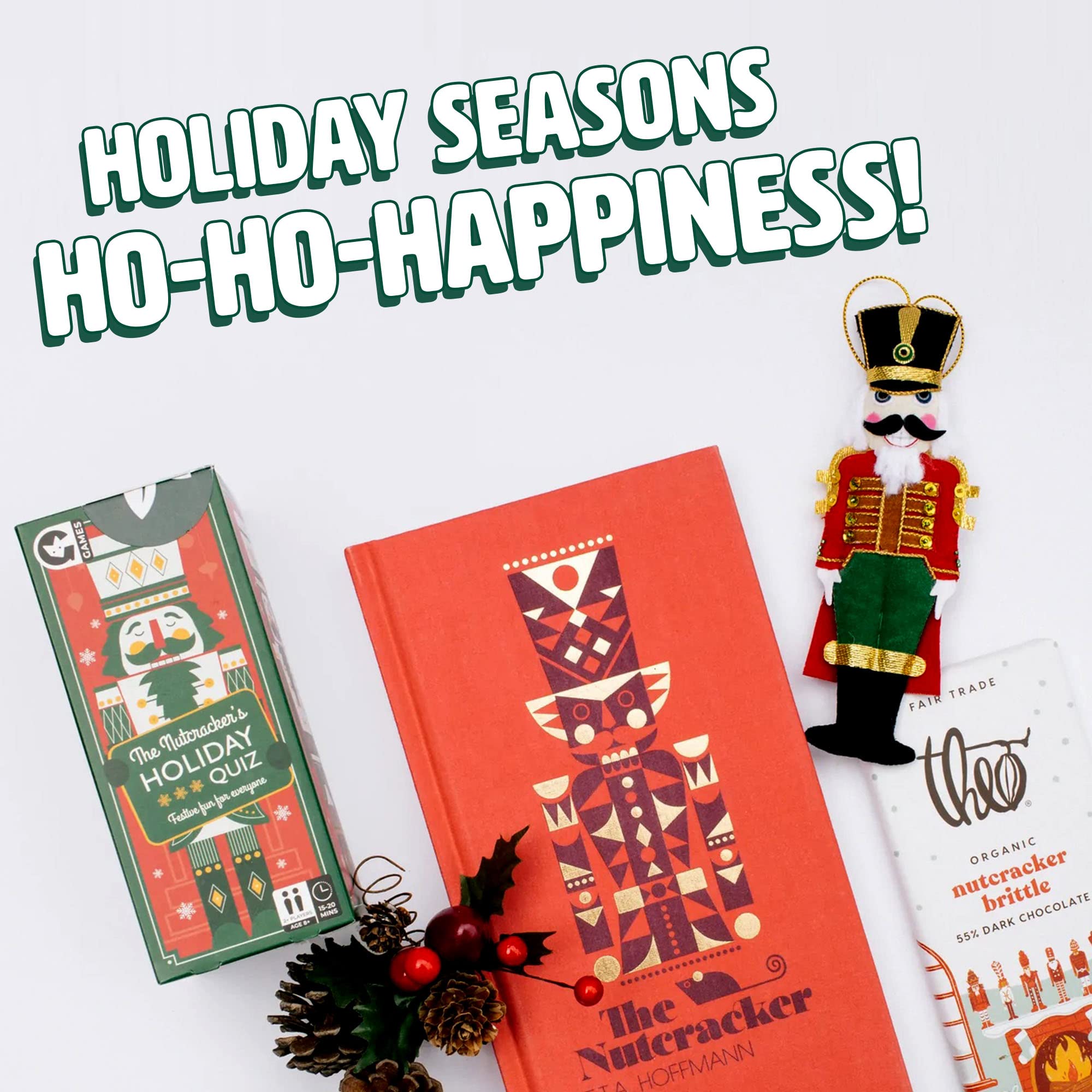 Ginger Fox The Nutcracker’s Holiday Quiz Trivia Card Game | Ages 8+ | 2+ Players | 20-30 Min 8