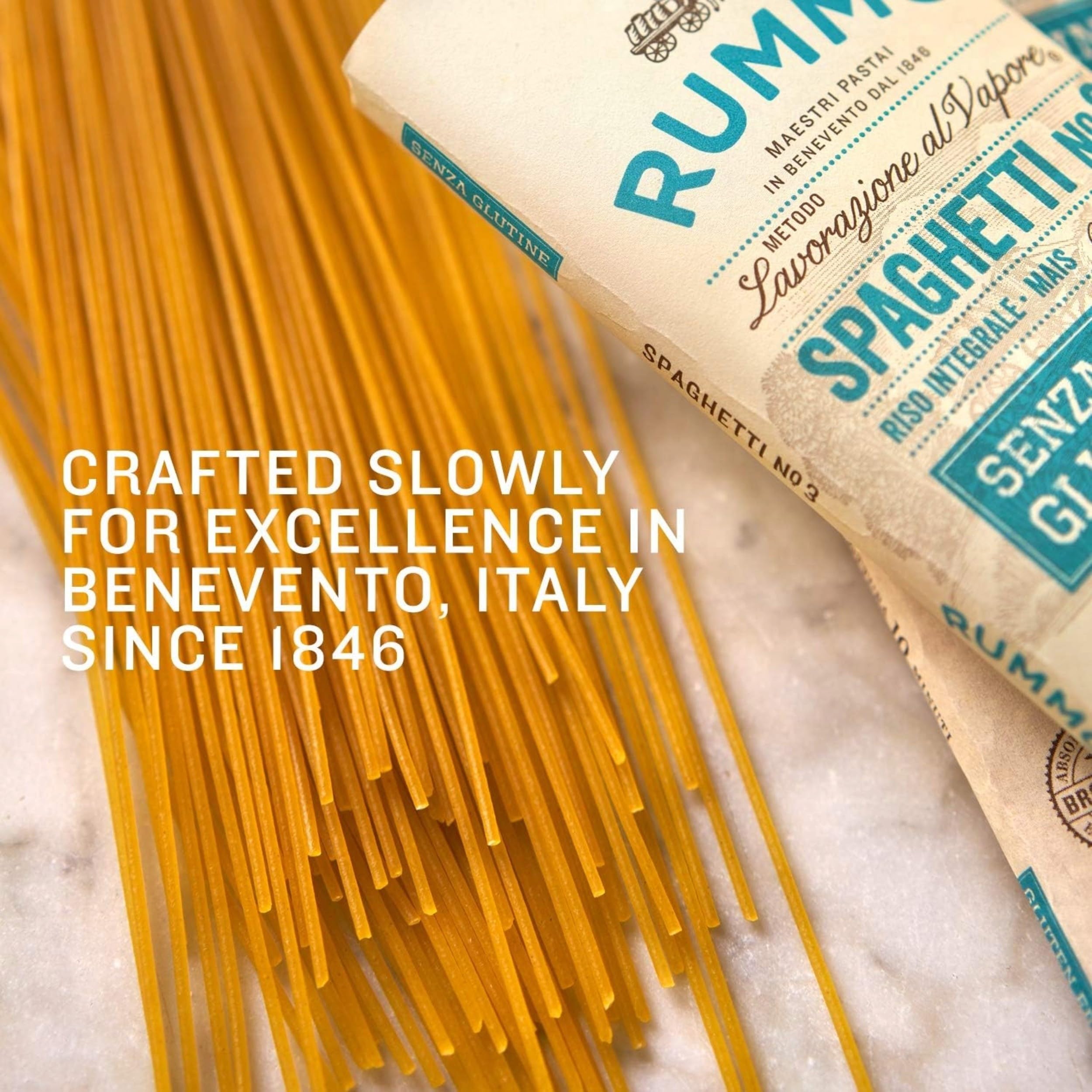 Rummo Gluten Free Spaghetti Pasta No. 3 - 340g Pack of 1 | Made in Italy 5
