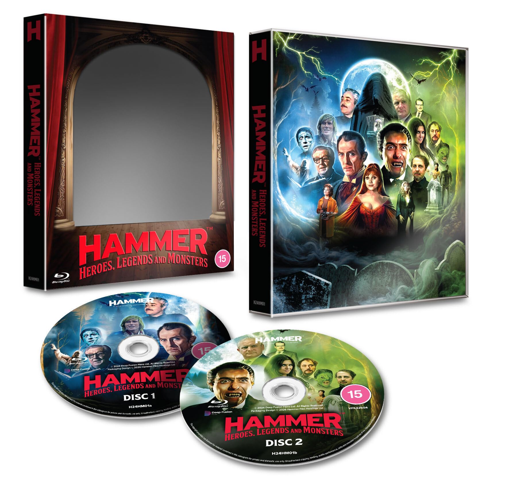 Hammer: Heroes, Legends and Monsters [Blu-ray]