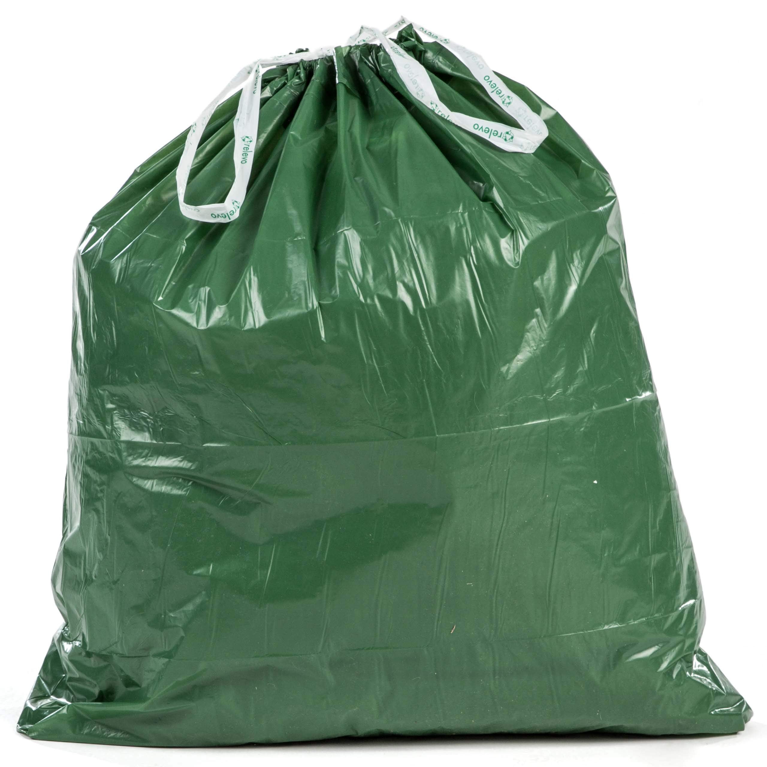 Relevo Large Bin Bags 100L - 100% Recycled Material | Drawstring Closure | 13 Count 4