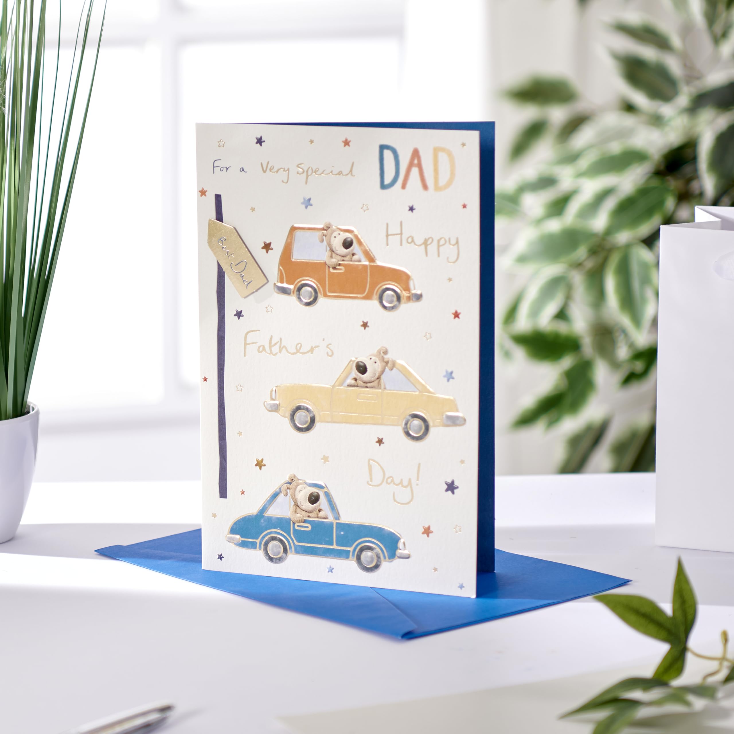 Boofle Father's Day Card for Dad, Grandad, or Husband | FSC Certified | 14.9 x 22.9 cm 3
