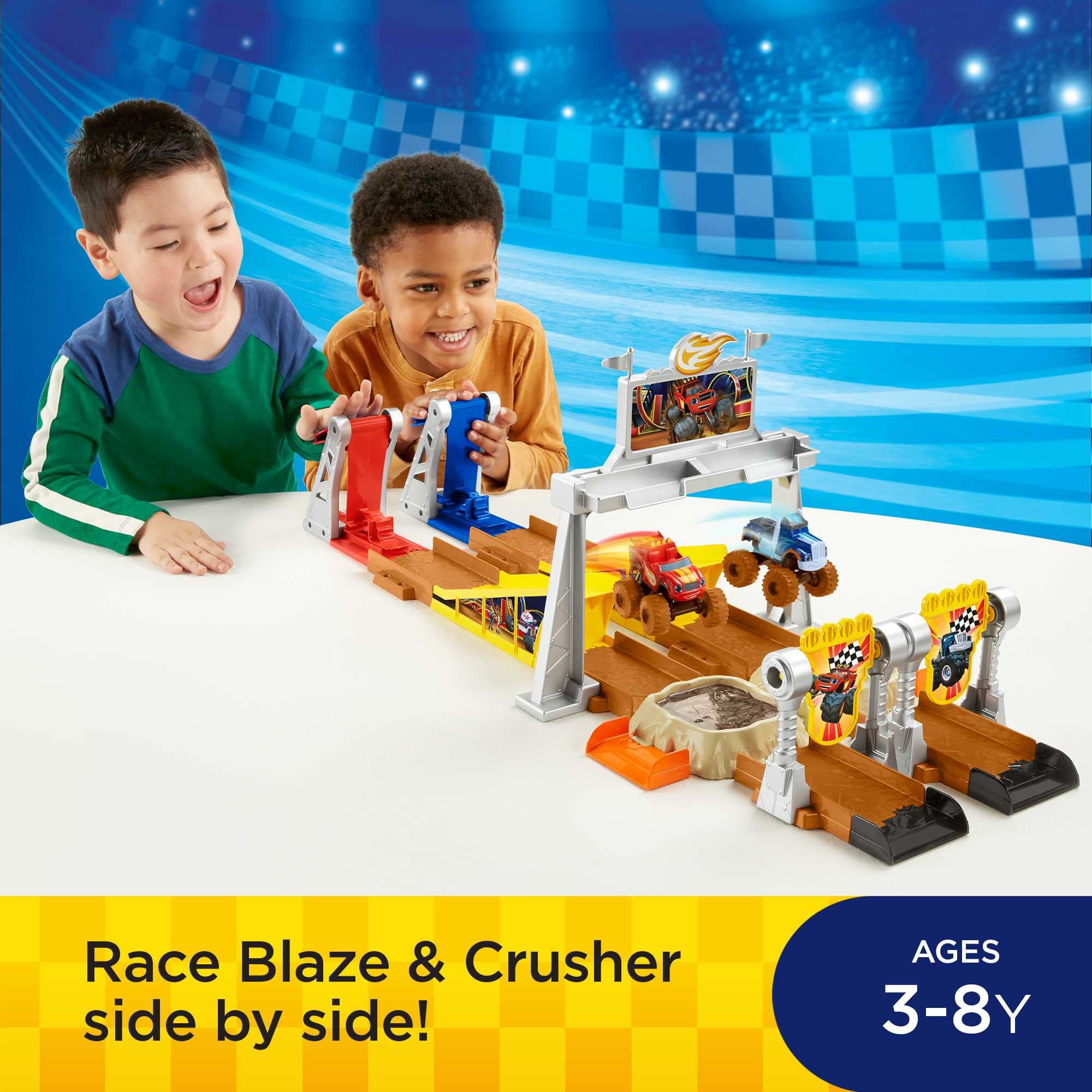 Fisher-Price Nickelodeon Blaze en de Monster Machines Mud Pit Race Track 5
