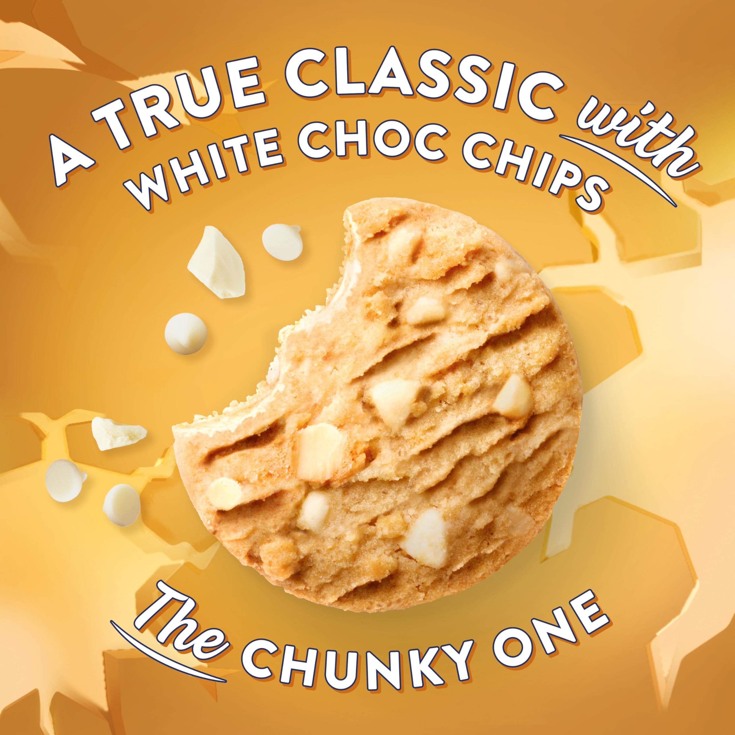 McVitie's The Chunky One Cookies - White Chocolate Chip Flavour | 150g Pack
