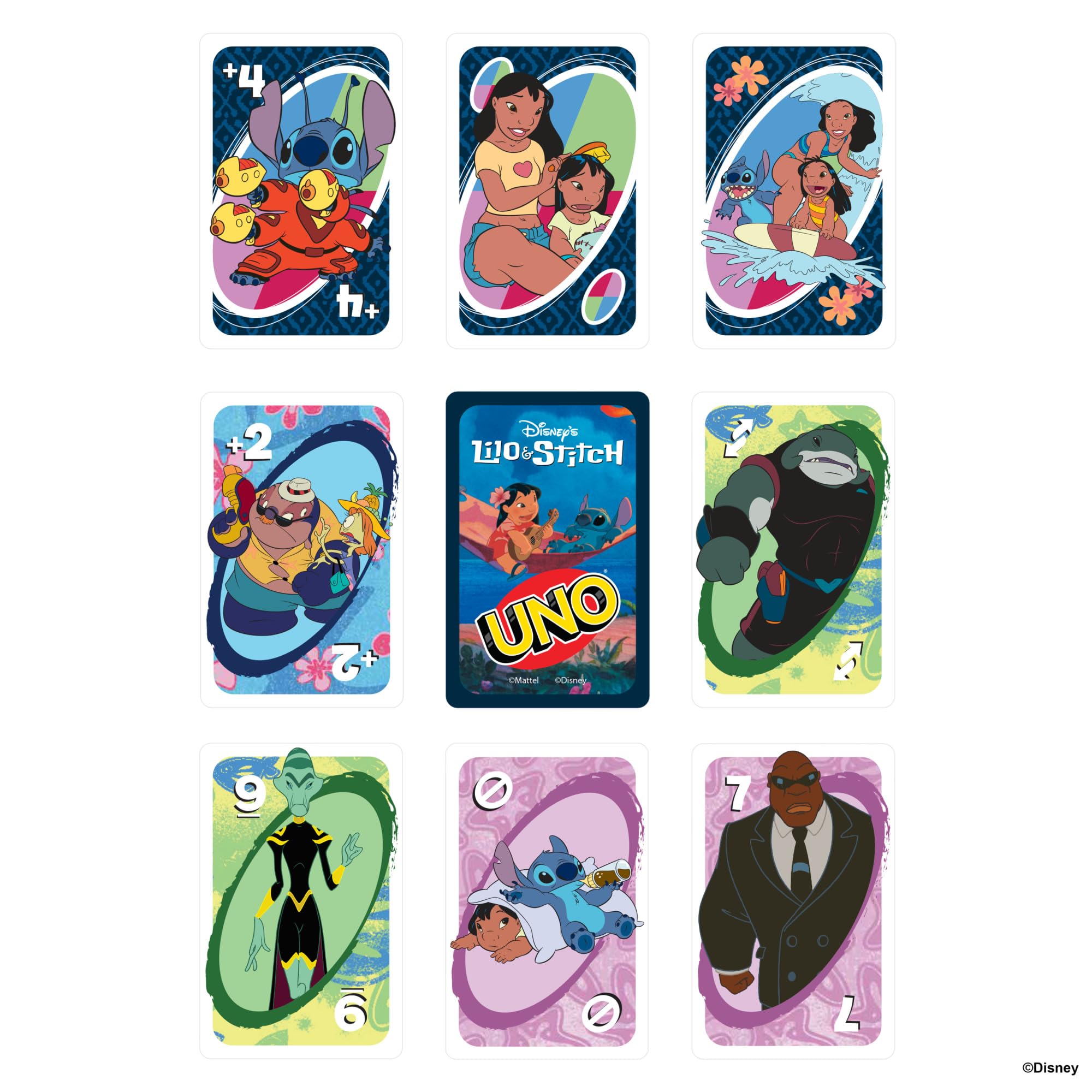 UNO Disney’s Lilo and Stitch Card Game - 2-10 Players | Ages 7+ | JCC10 3