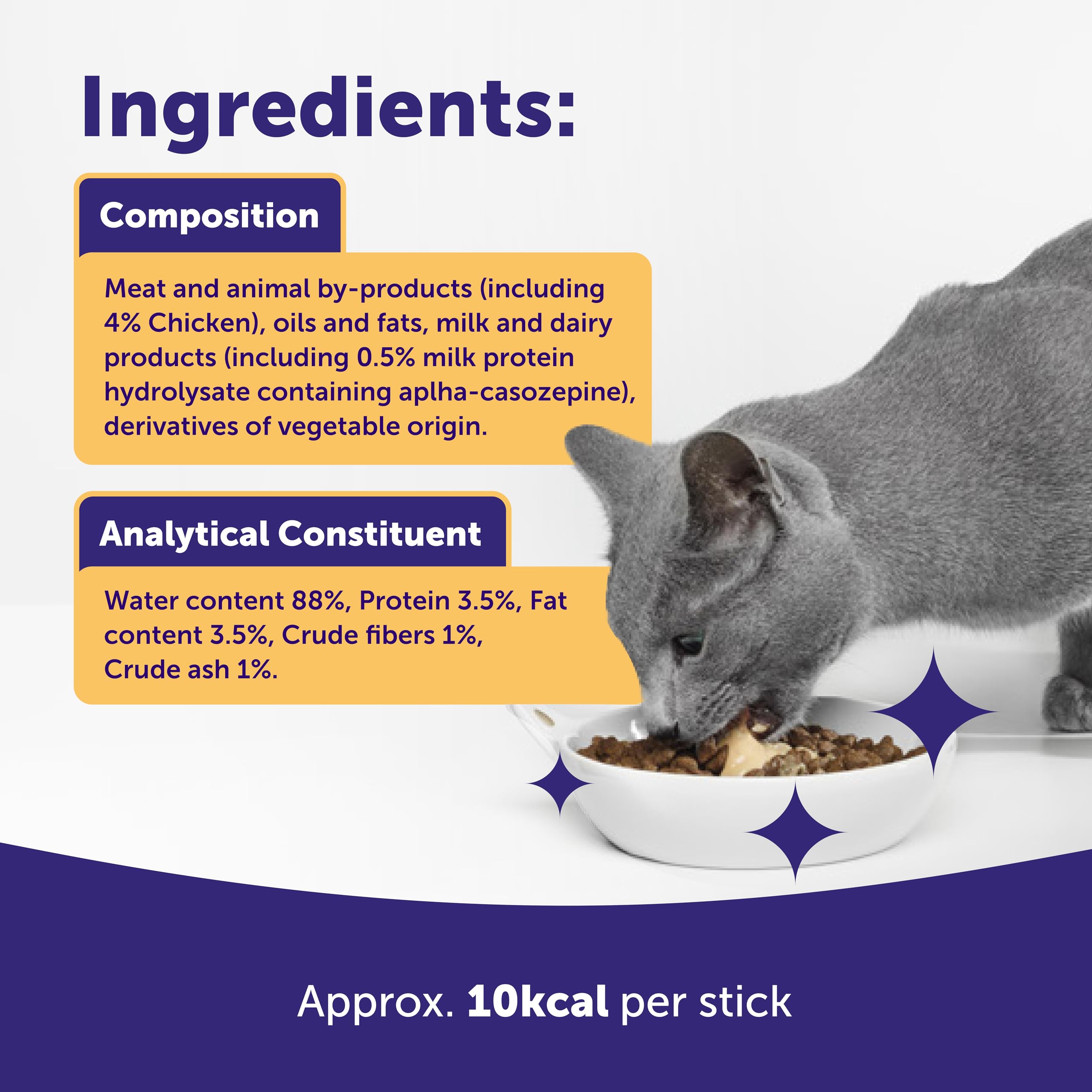 Feliway Happy Snack Calming Creamy Cat Treats - Chicken Flavor | 6 Sticks 7