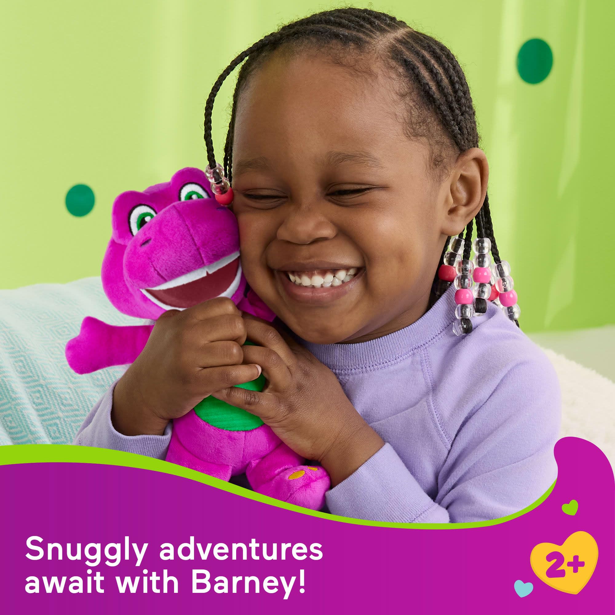 Fisher-Price Barney's World 6.5-Inch Plush Dinosaur Toy for Toddlers 5