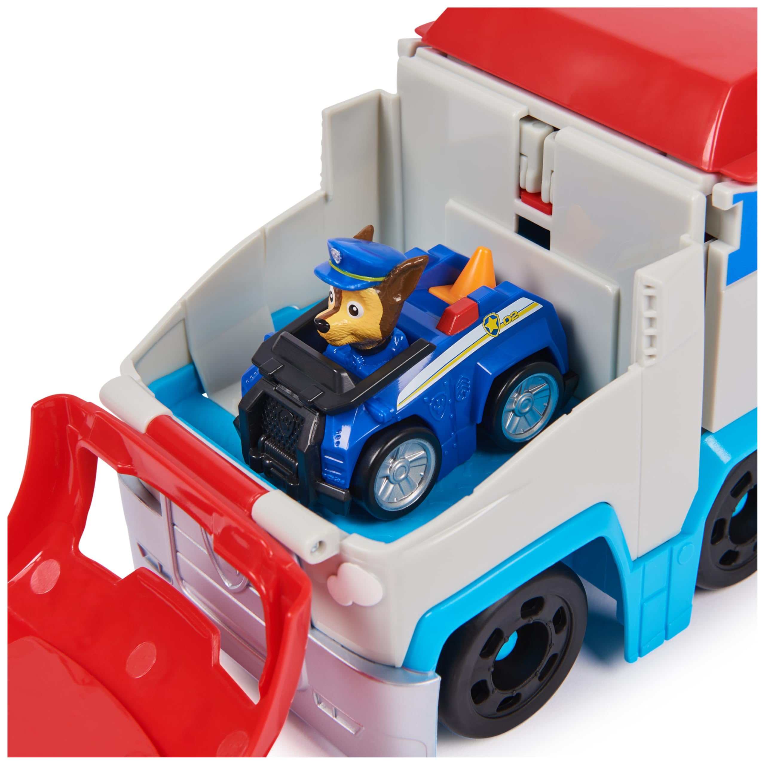 Paw Patrol Pup Squad Patroller Team Vehicle with Chase Racer Toy Lorry | Ages 3-9 | 2 Items 4