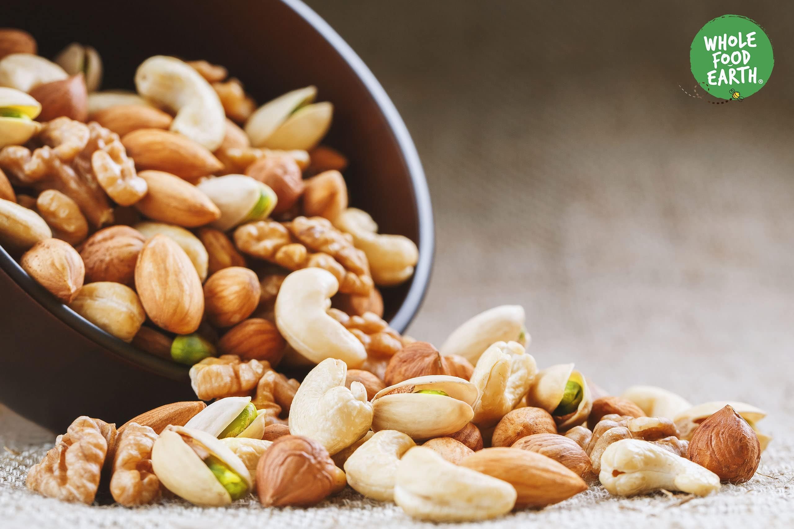 Wholefood Earth Organic Walnut Halves - Raw, GMO Free, Vegan | 500g 4
