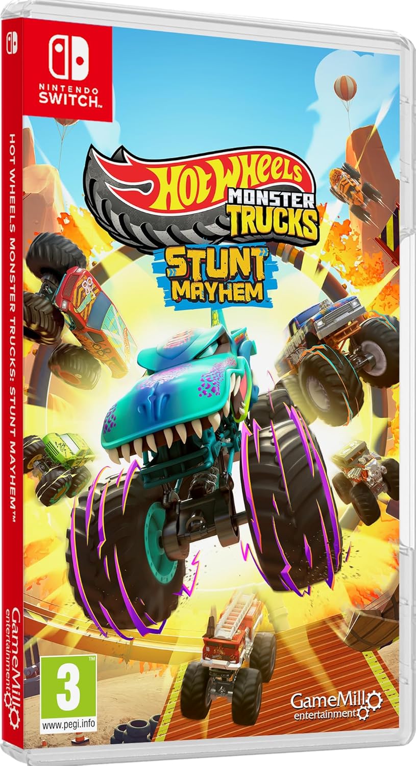 Hot Wheels Monster Trucks: Stunt Mayhem – Nintendo Switch 8