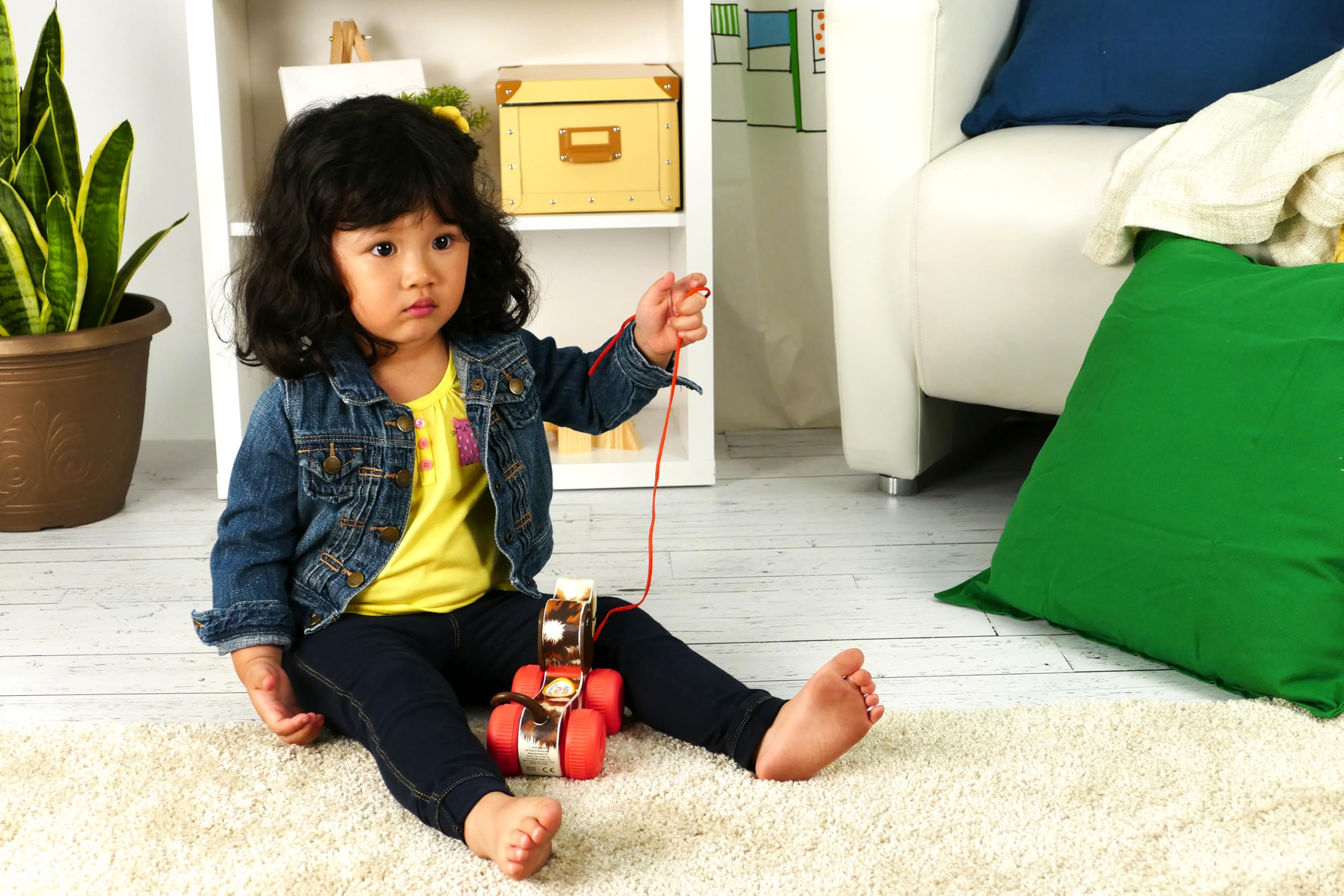 Basic Fun Fisher Price Little Snoopy Pull-Along Toy | Multicolor | Ages 12 Months+ 4