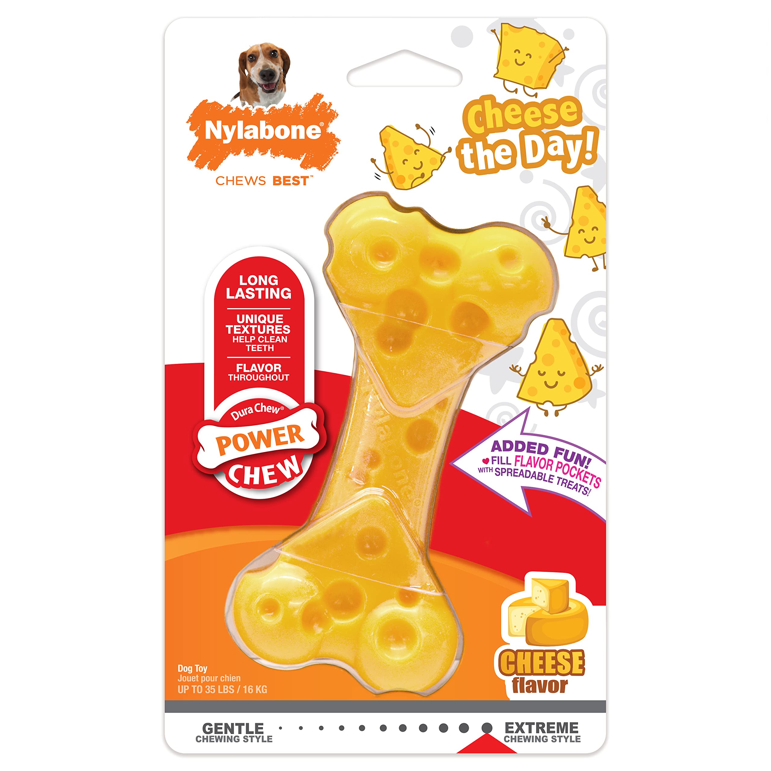 Nylabone Extreme Tough Dog Chew Toy - Beef Flavor, Medium (Up to 16 kg) 11