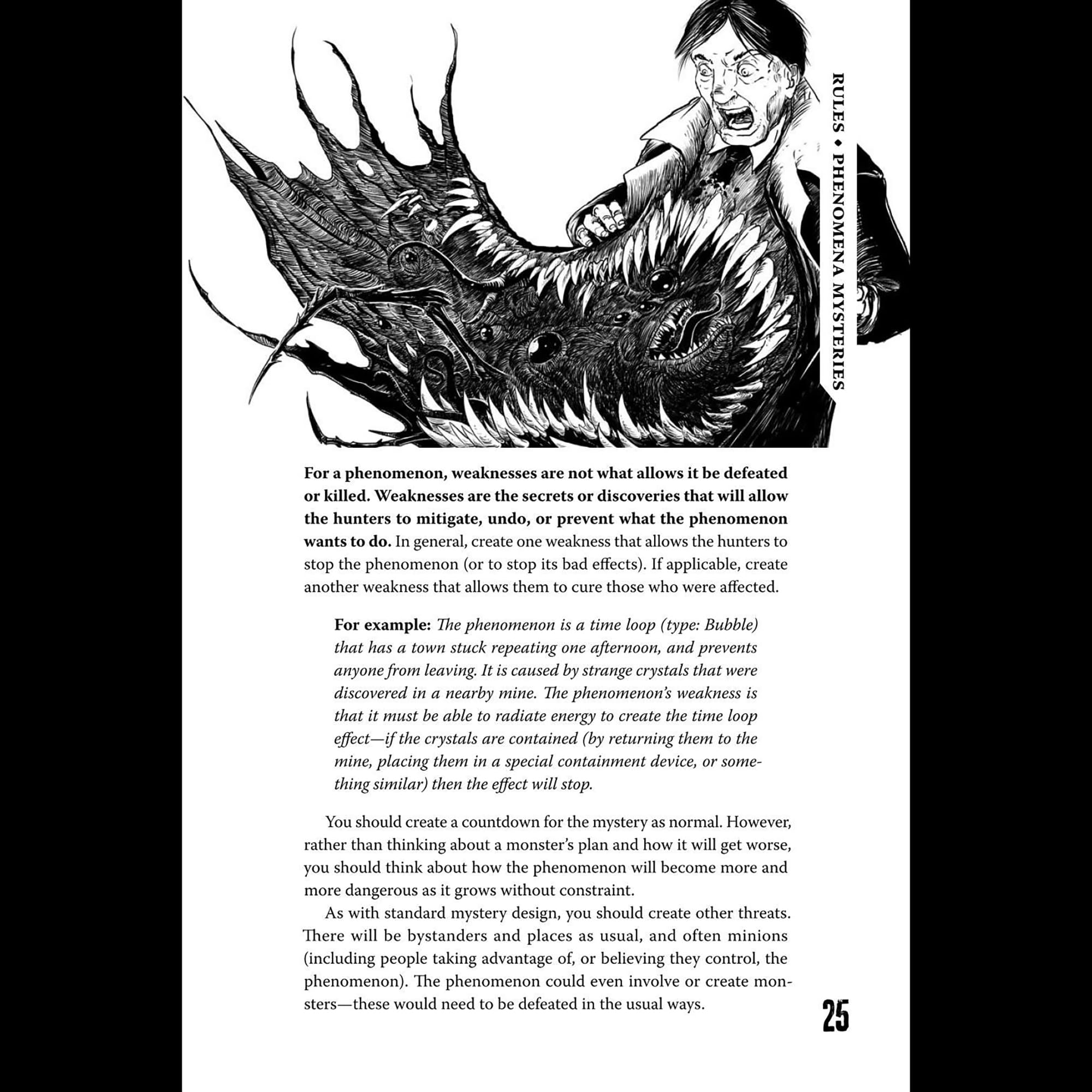 Evil Hat Productions Monster of The Week: Tome of Mysteries RPG Supplement | Hardcover 5