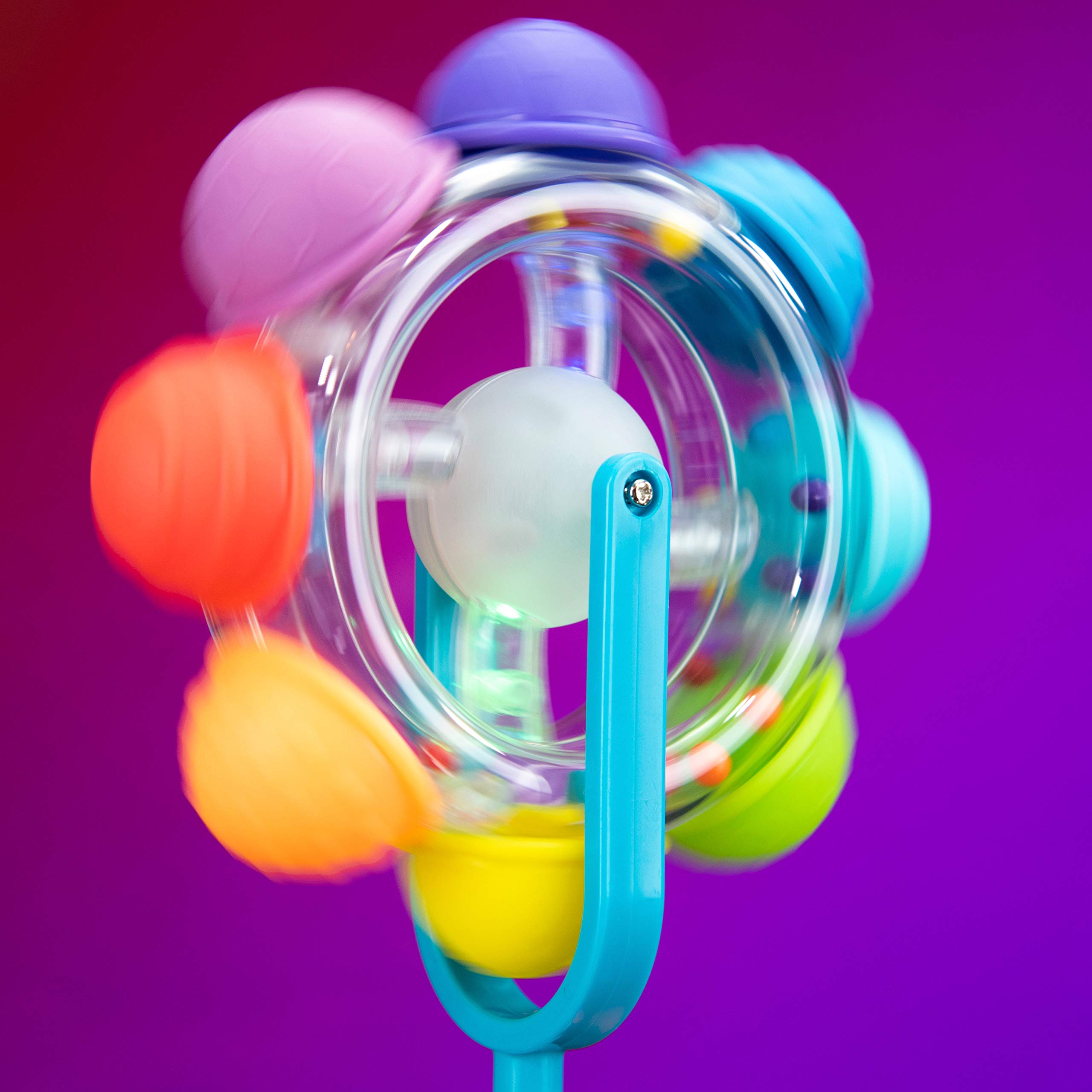 Sassy Light Up Rainbow Reel Tray Toy - 6+ Months 10