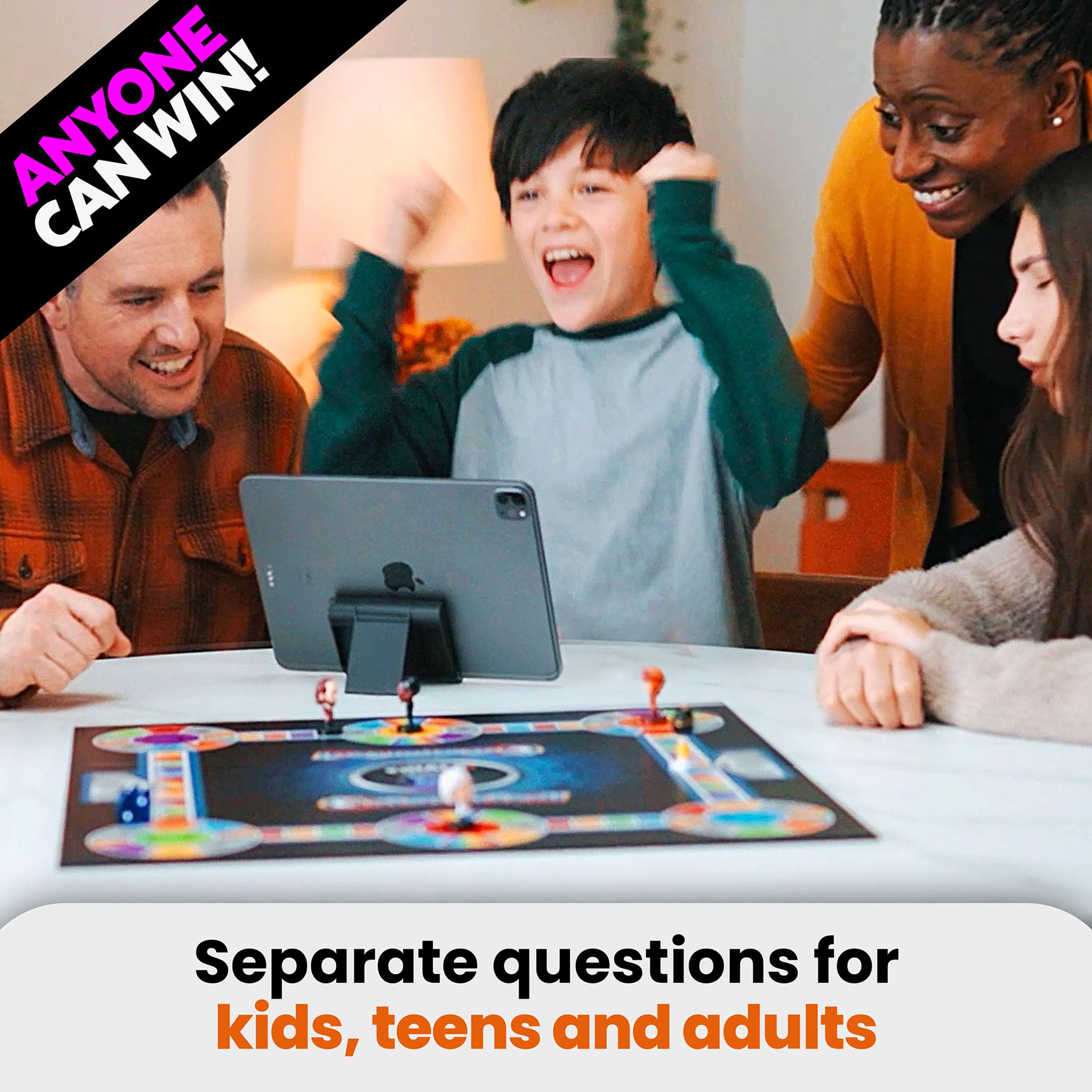 OUTSMARTED! App-Connected TV Quiz-Show Board Game | 2-24 Players | 60 Min Playtime | 2026 Edition 5