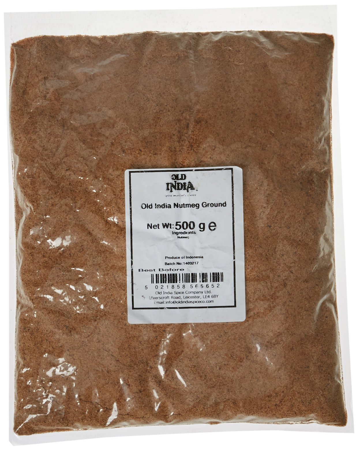 Old India Ground Nutmeg Powder - 100% Natural, Additive & GMO Free | 500g