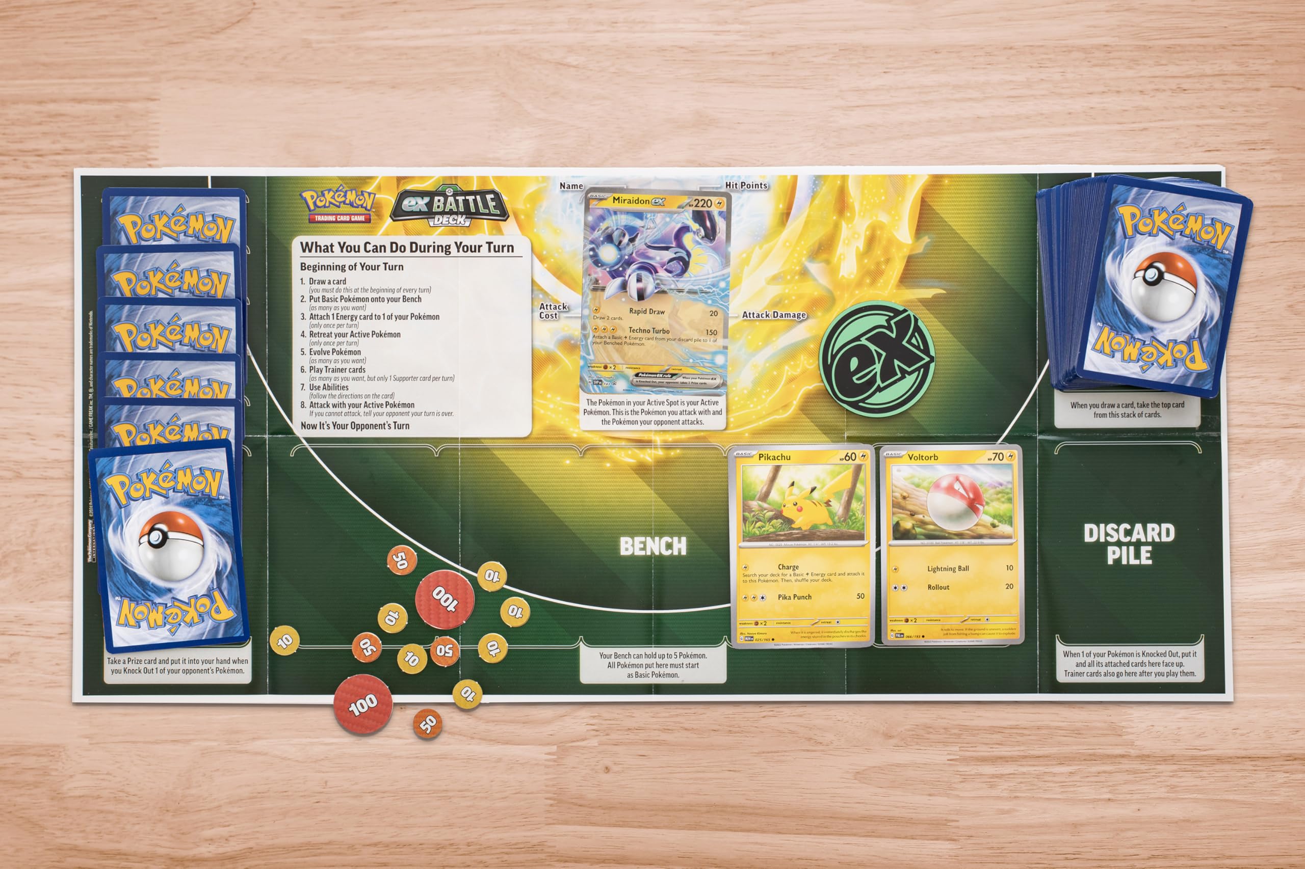 Pokémon TCG: Miraidon ex Battle Deck (60-Card Ready-to-Play Deck) 4