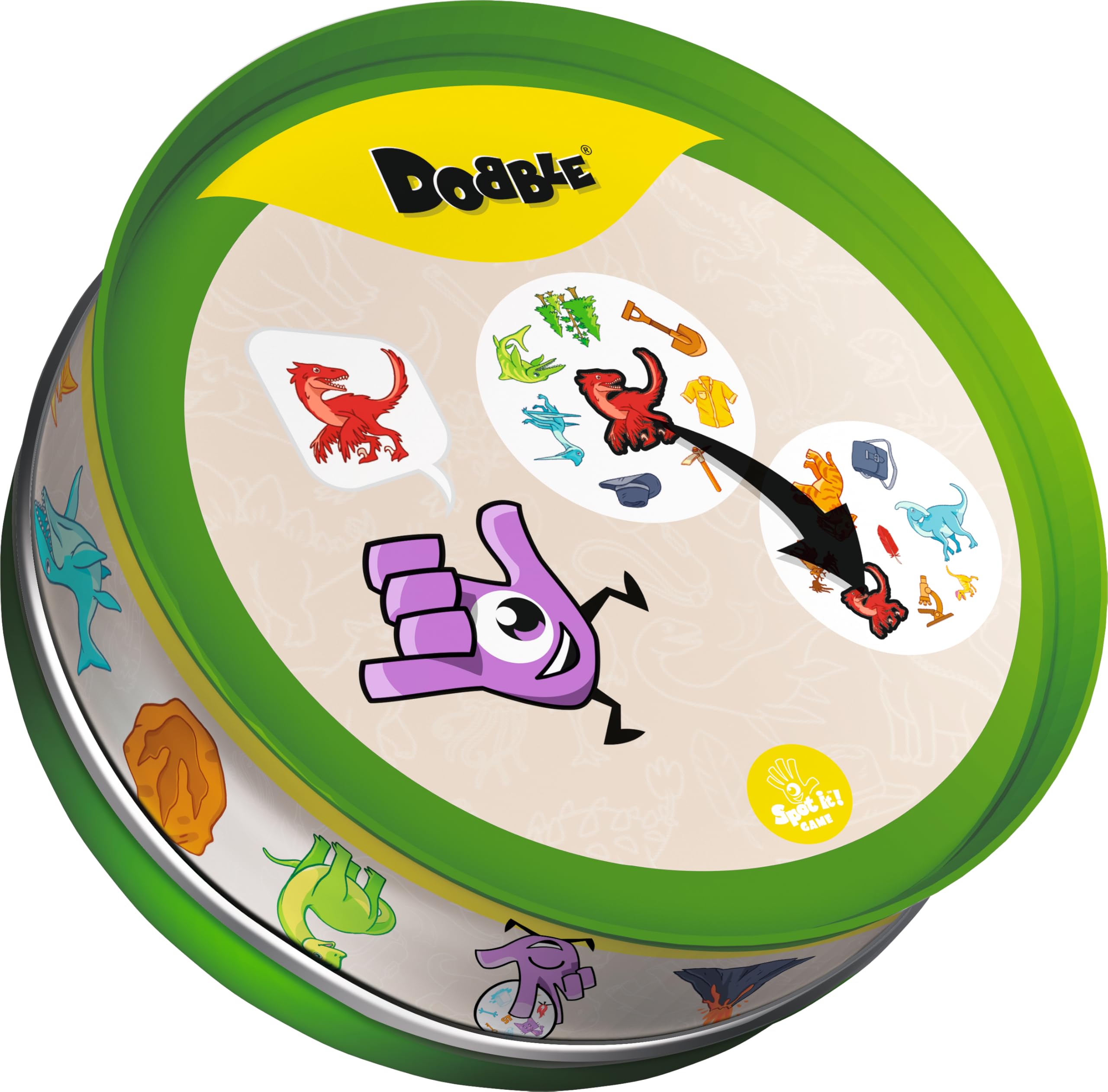 Asmodee Dobble Dinosaurs Family Card Game | Ages 4+ | 2-8 Players 5