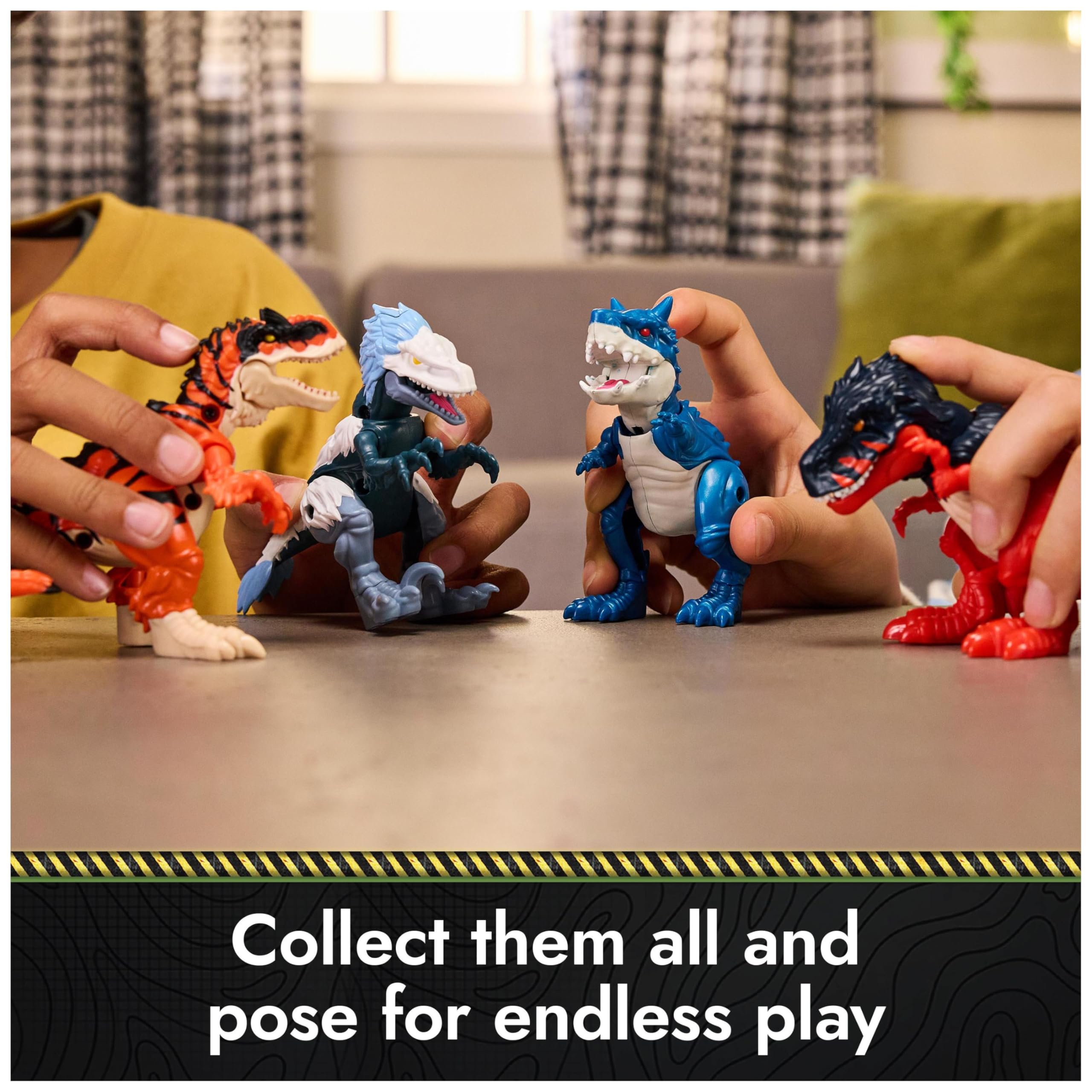 Primal Hatch Hybrid Hatchers Toy Dinosaur & Egg | 3-Inch Action Figure | Multicolor 9