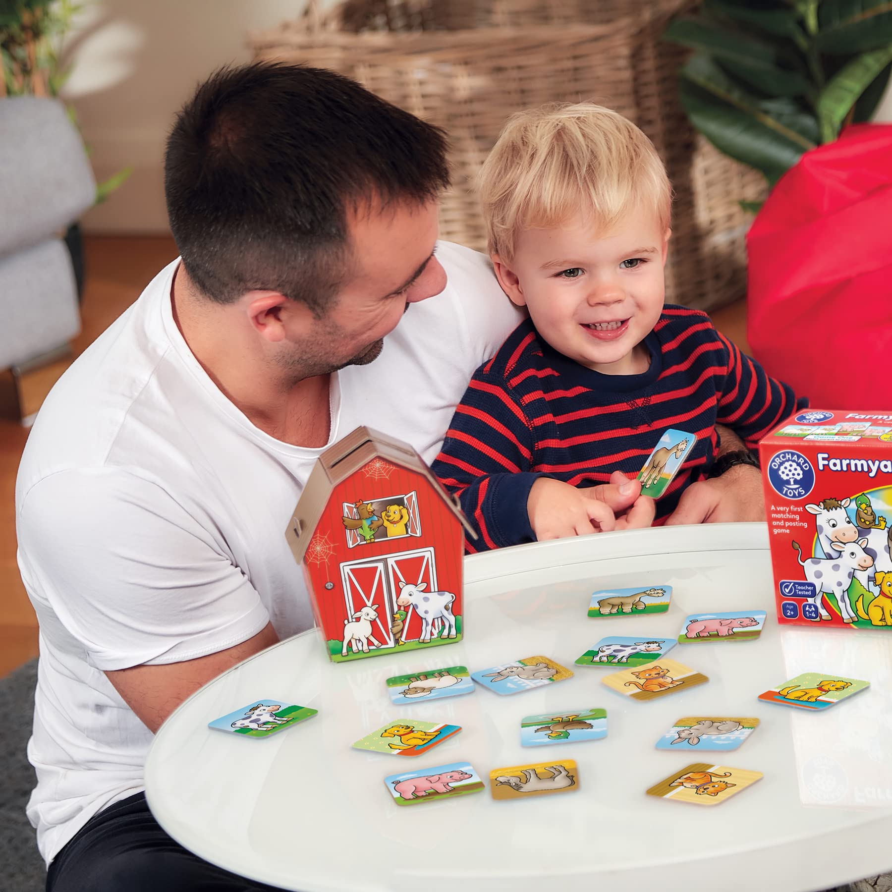 Orchard Toys Farmyard Families Game - Matching & Posting Game for Ages 2+ | 1-4 Players 9