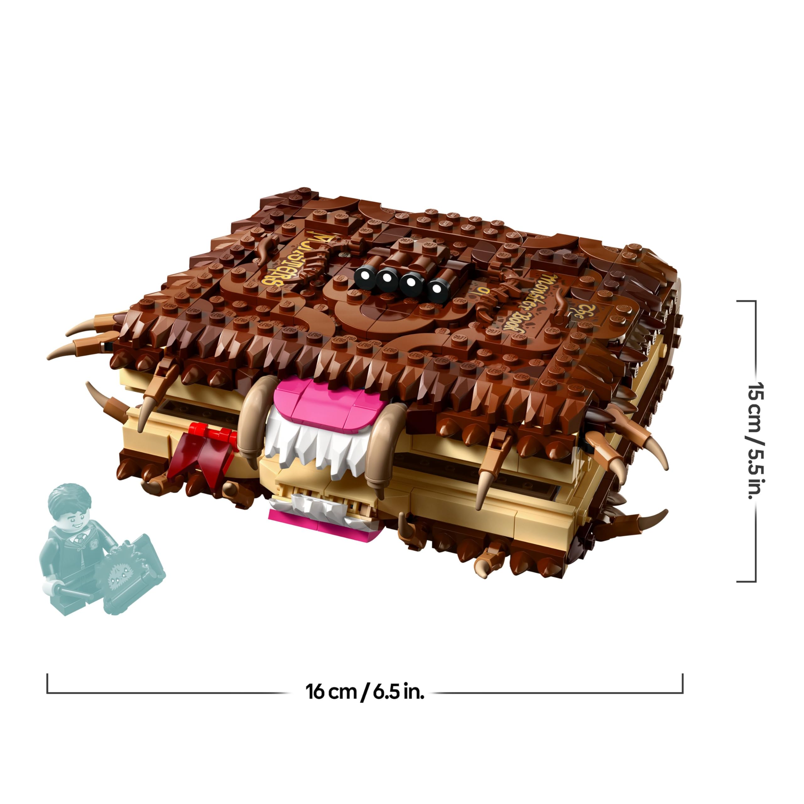 LEGO Harry Potter Chomping Monster Book of Monsters 76449 Building Set | Ages 9+ 8