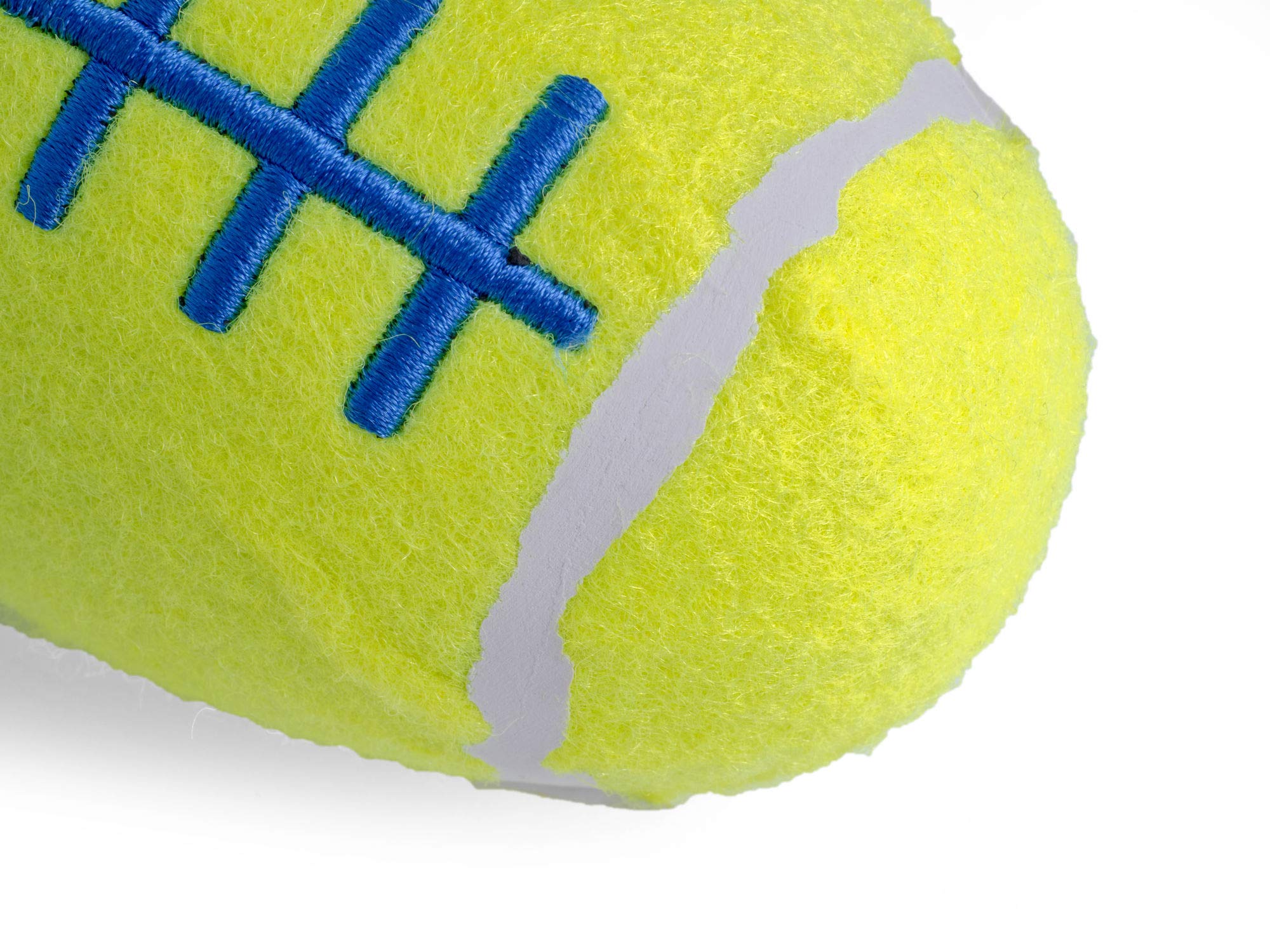 Petface Squeaky Rugby Tennis Ball Dog Toy - Durable, Nonabrasive Felt for Small Breeds | 1 Pack 3