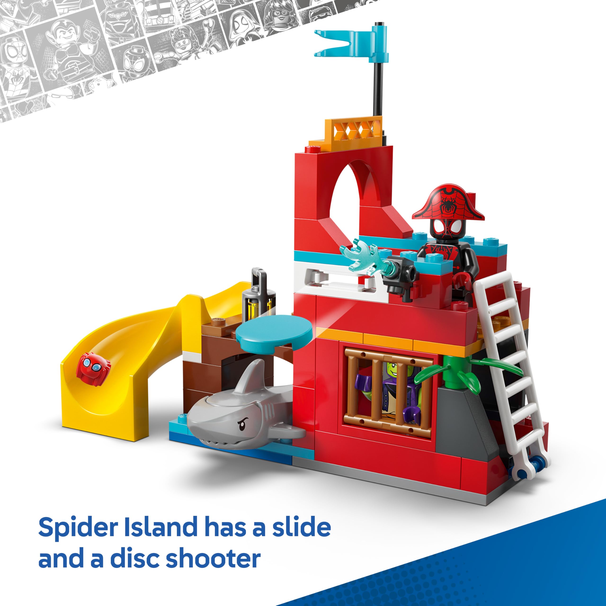 LEGO Marvel Team Spidey Pirate Ship Toy Set 11208 | Ages 4+ | Includes 4 Minifigures 6