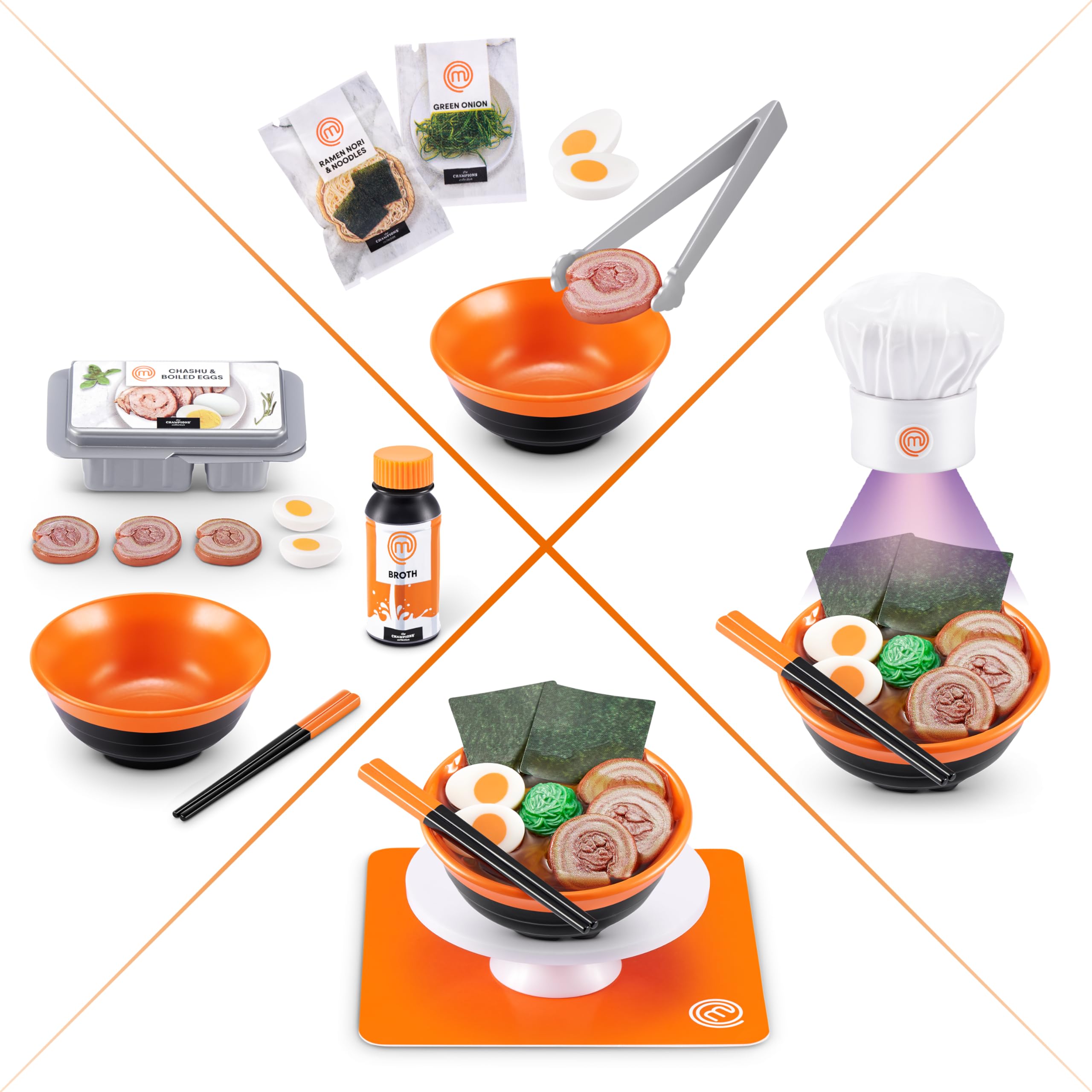 Mini Brands Create MasterChef Capsule by ZURU - Collect 11 Dishes | Series 1 | Ages 3+ 4